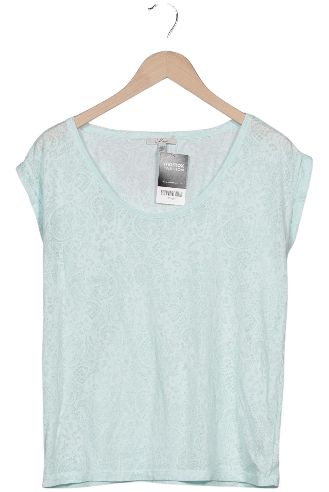 

mavi Damen T-Shirt, türkis, Gr. 42