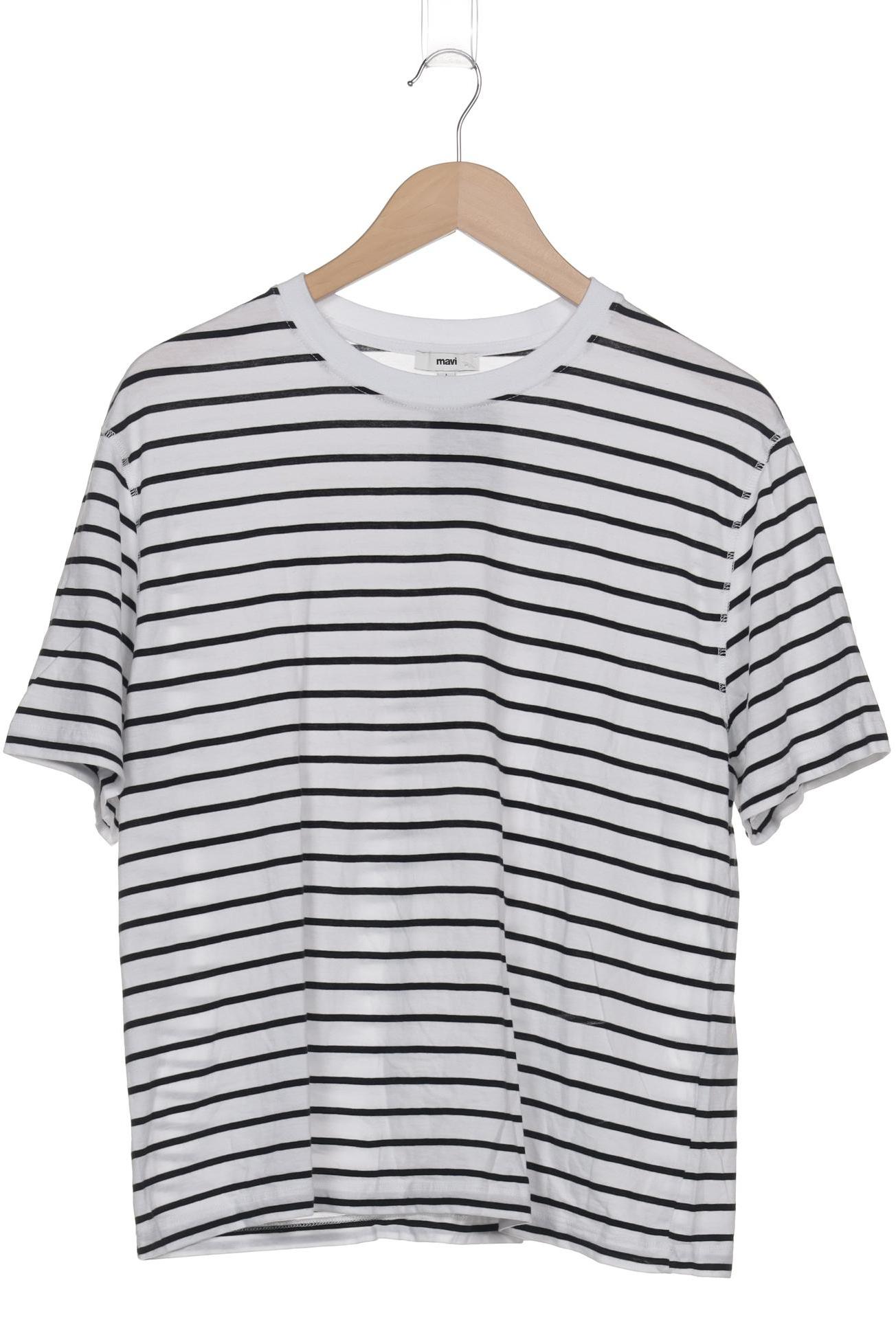 

mavi Damen T-Shirt, weiß, Gr. 42