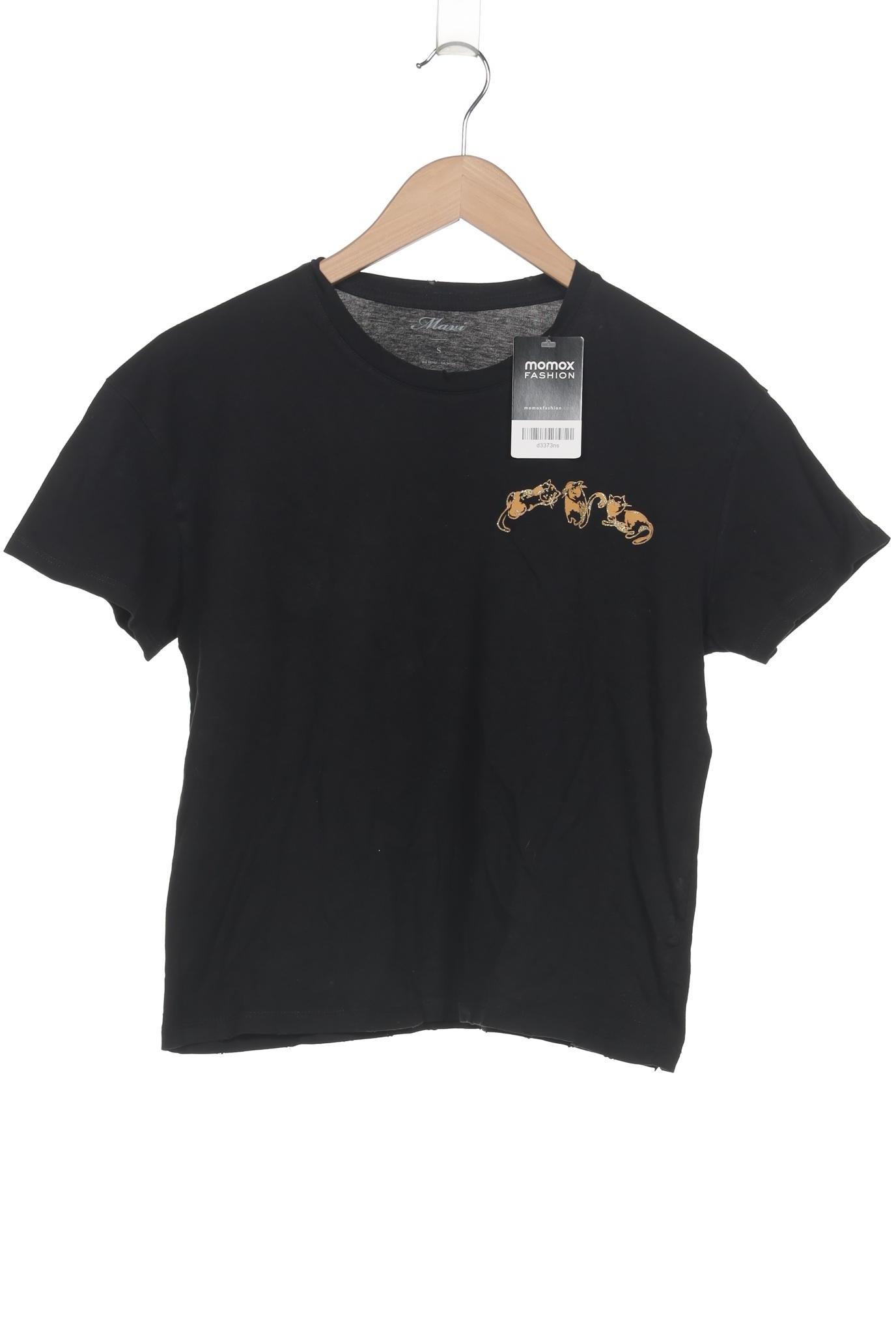 

mavi Damen T-Shirt, schwarz, Gr. 36