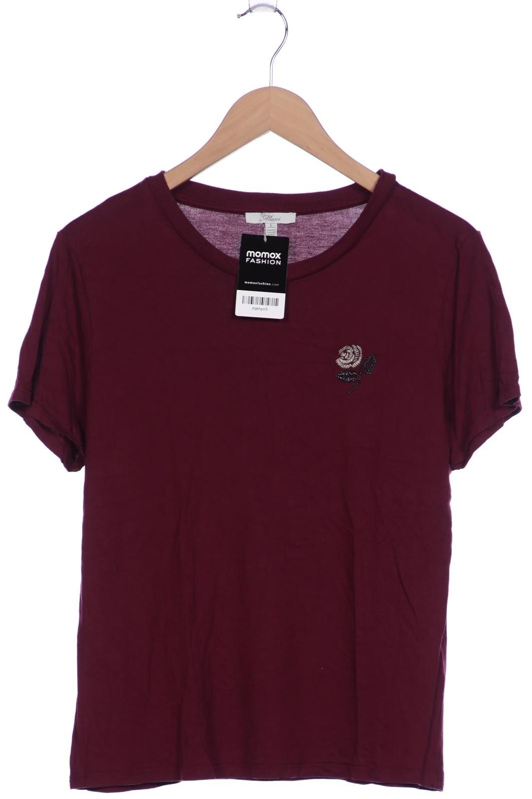 

mavi Damen T-Shirt, bordeaux, Gr. 42