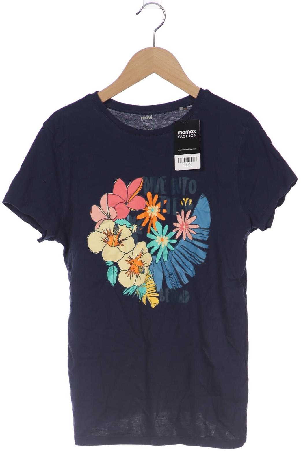 

mavi Damen T-Shirt, marineblau, Gr. 36