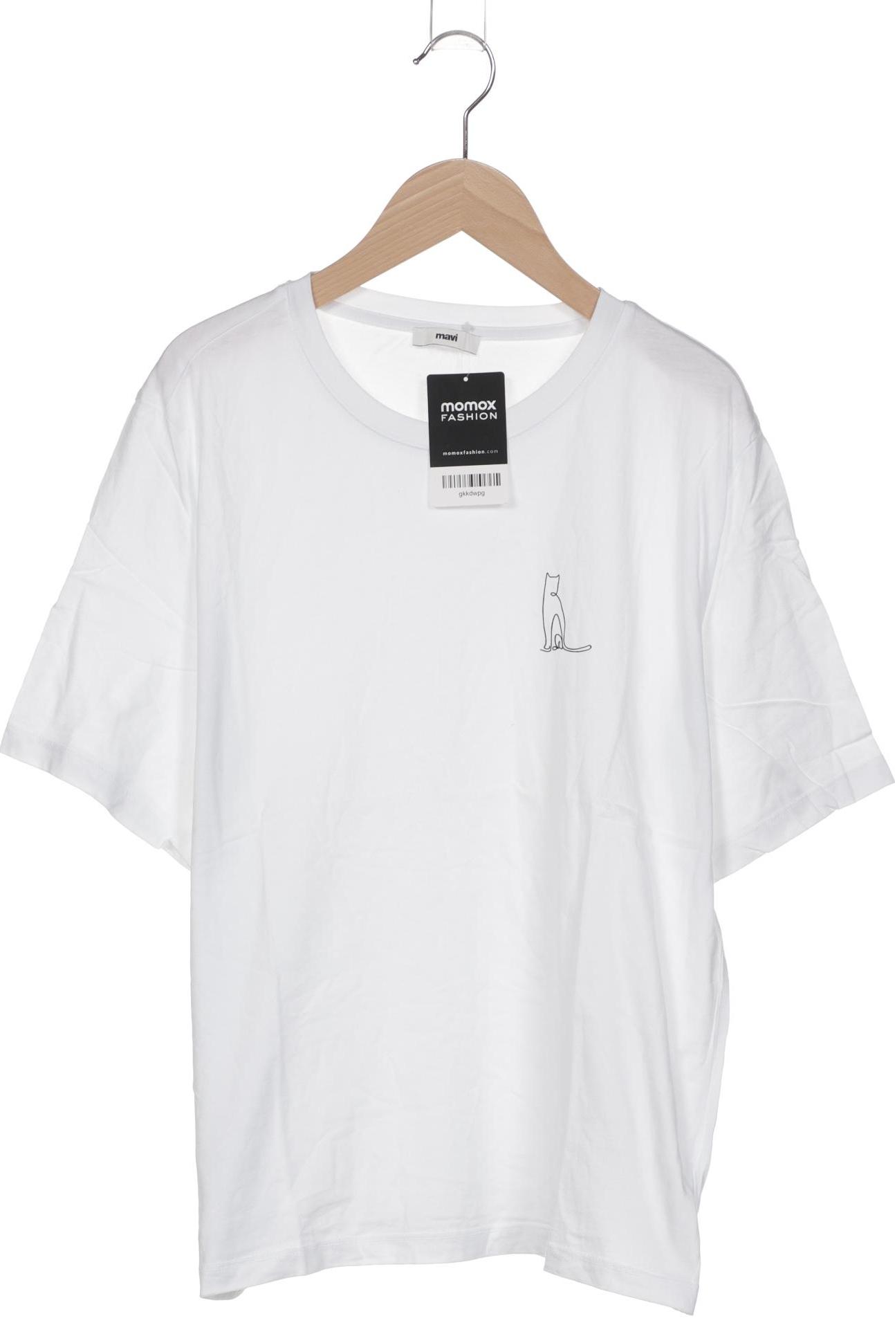 

mavi Damen T-Shirt, weiß, Gr. 44