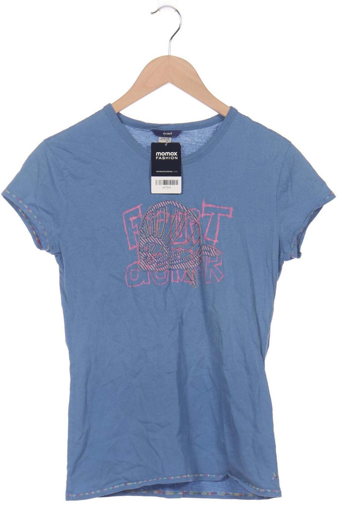 

mavi Damen T-Shirt, blau, Gr. 42