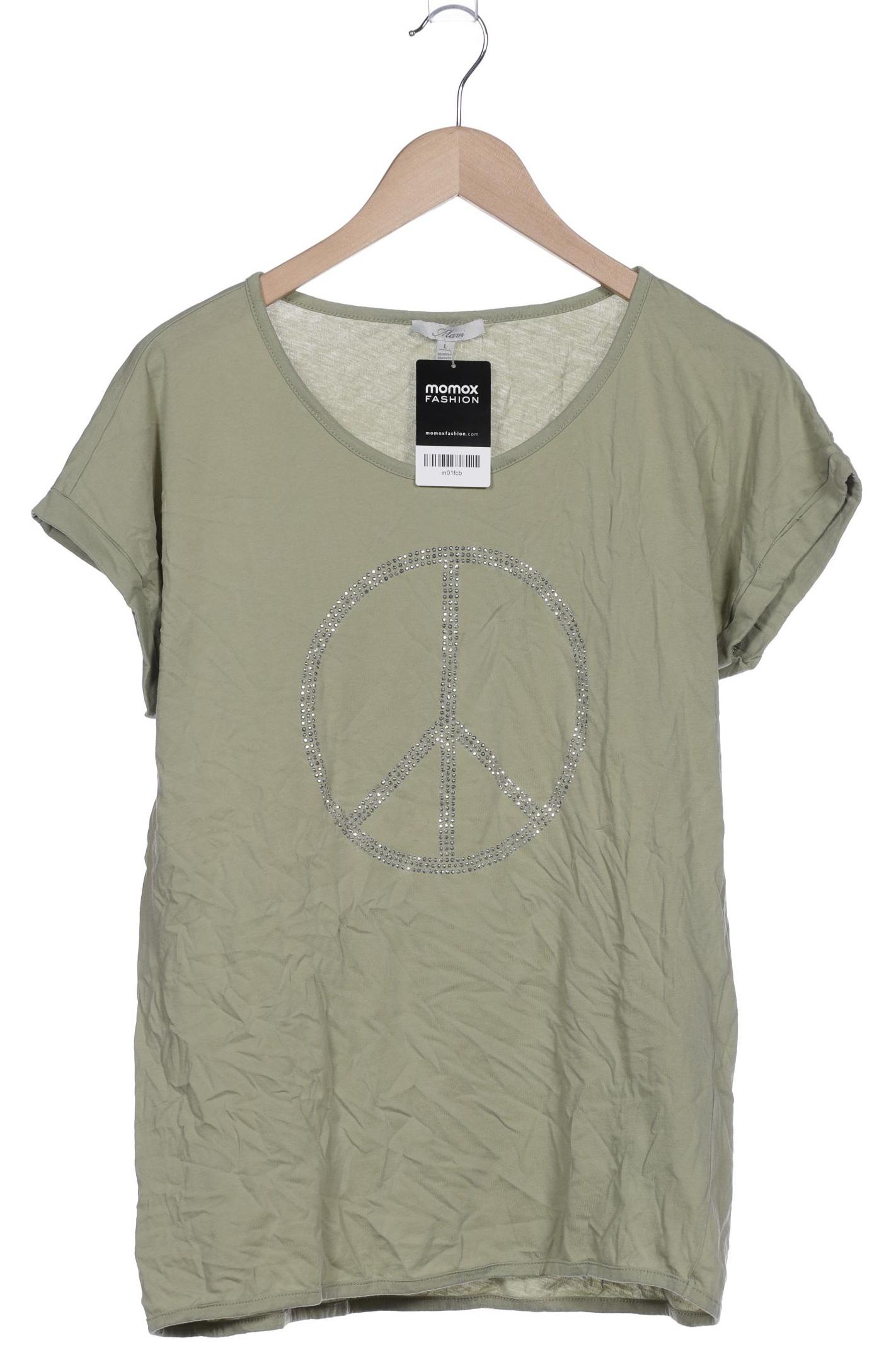 

mavi Damen T-Shirt, hellgrün, Gr. 42