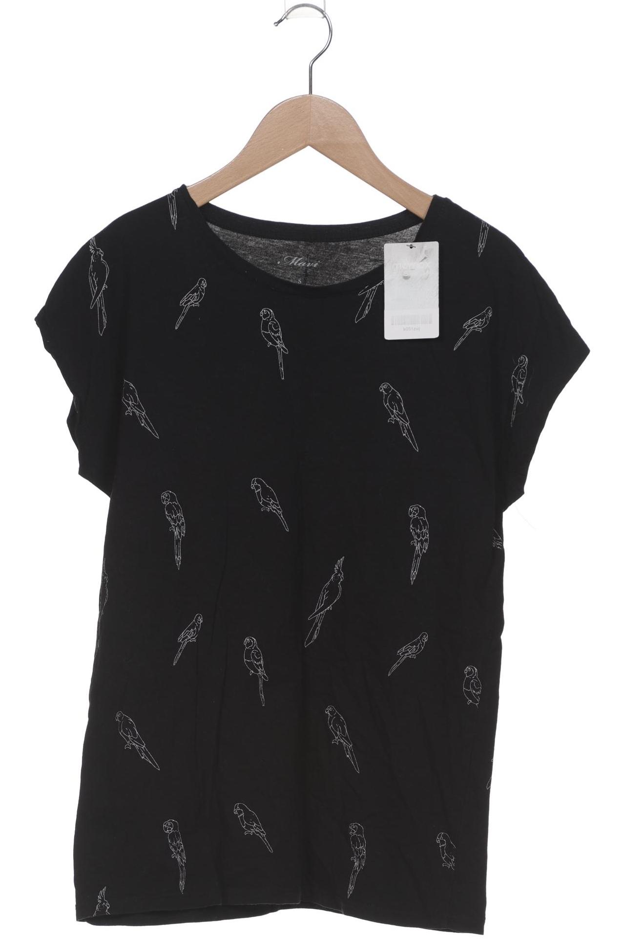 

mavi Damen T-Shirt, schwarz, Gr. 36