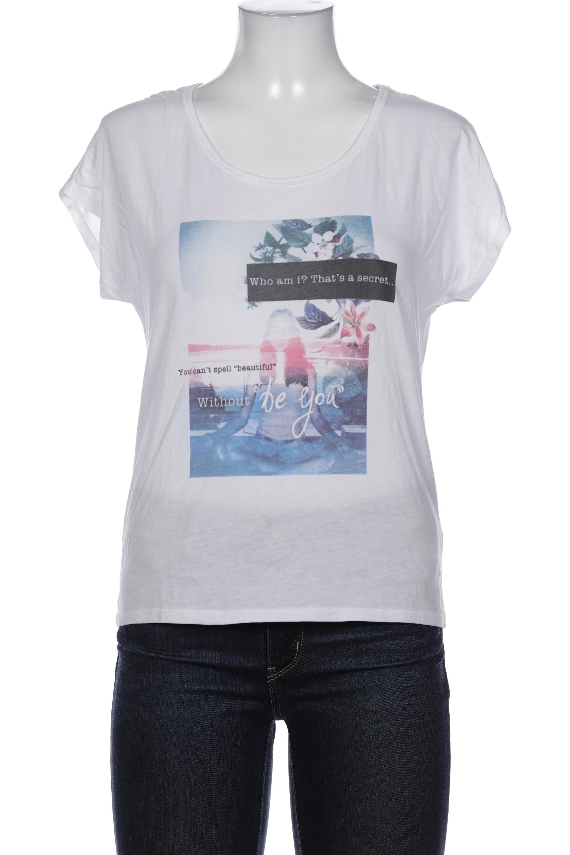 

mavi Damen T-Shirt, weiß, Gr. 36