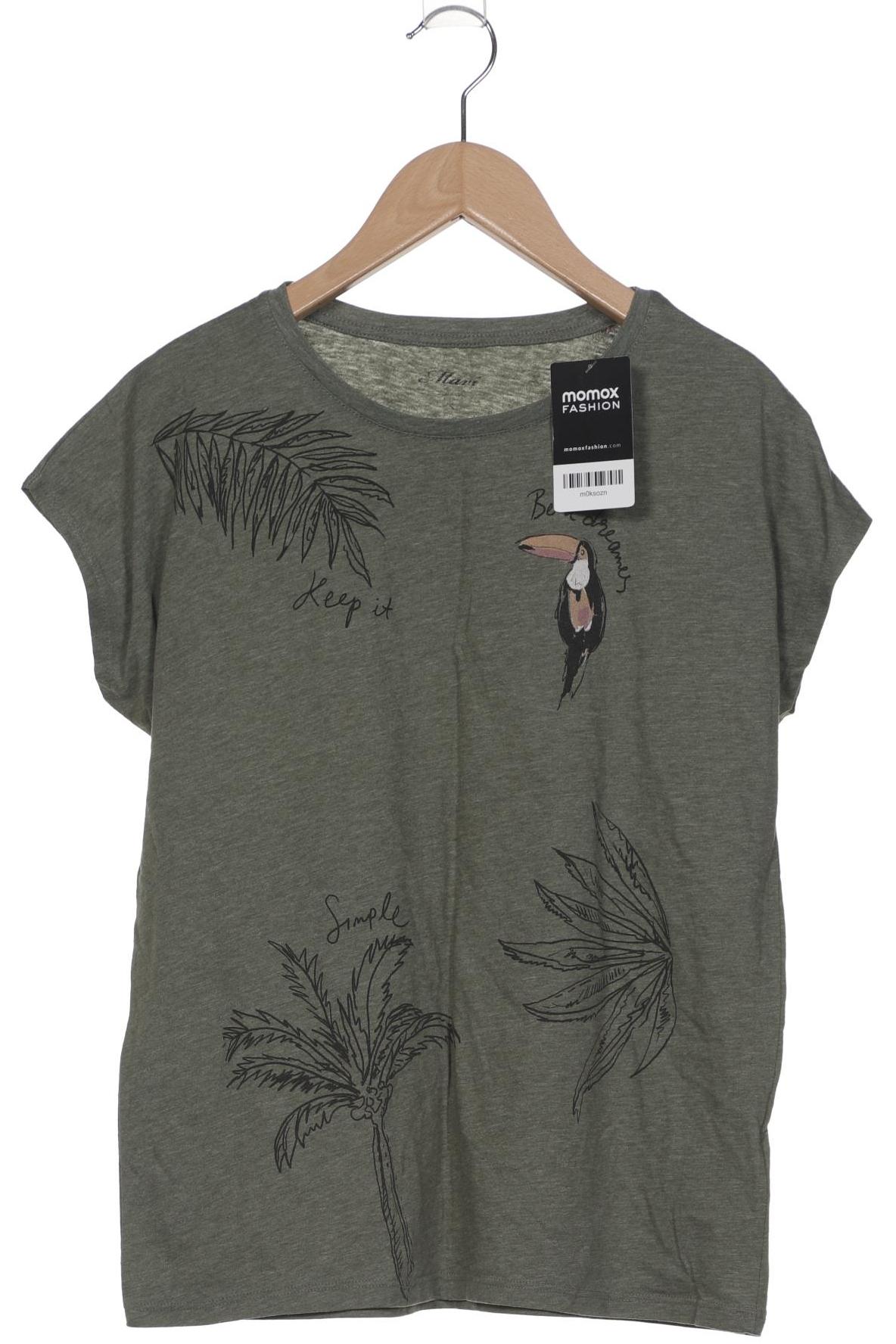 

mavi Damen T-Shirt, grün, Gr. 36