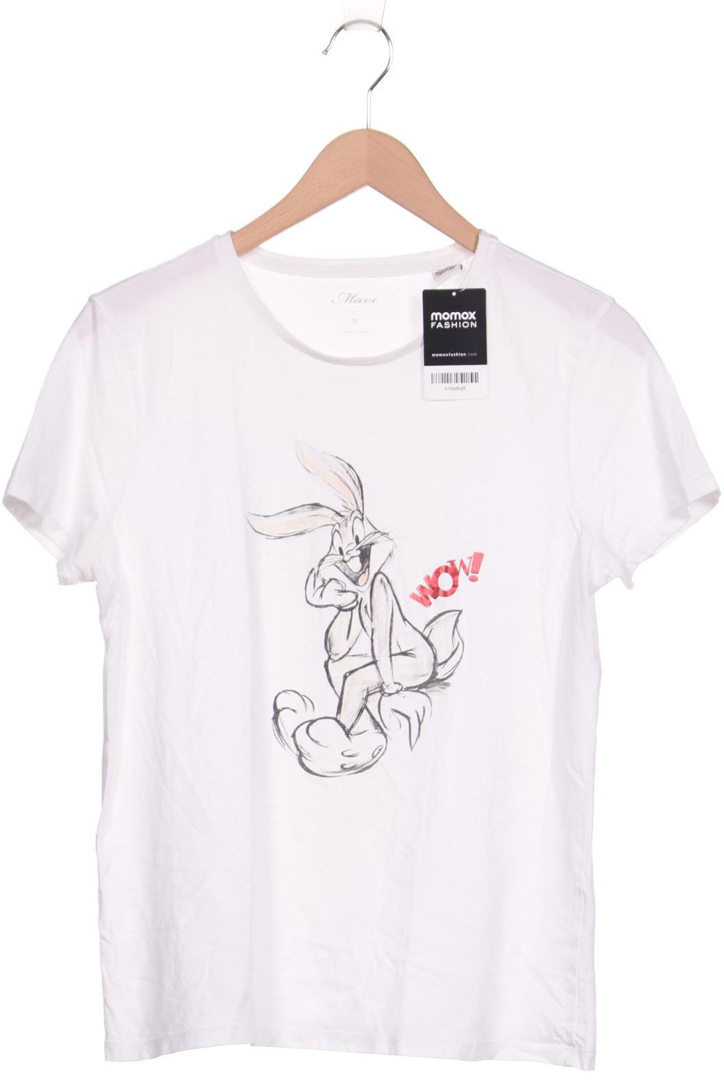 

mavi Damen T-Shirt, weiß