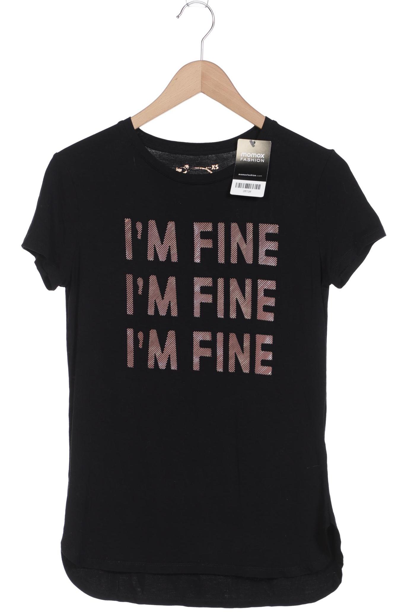

mavi Damen T-Shirt, schwarz