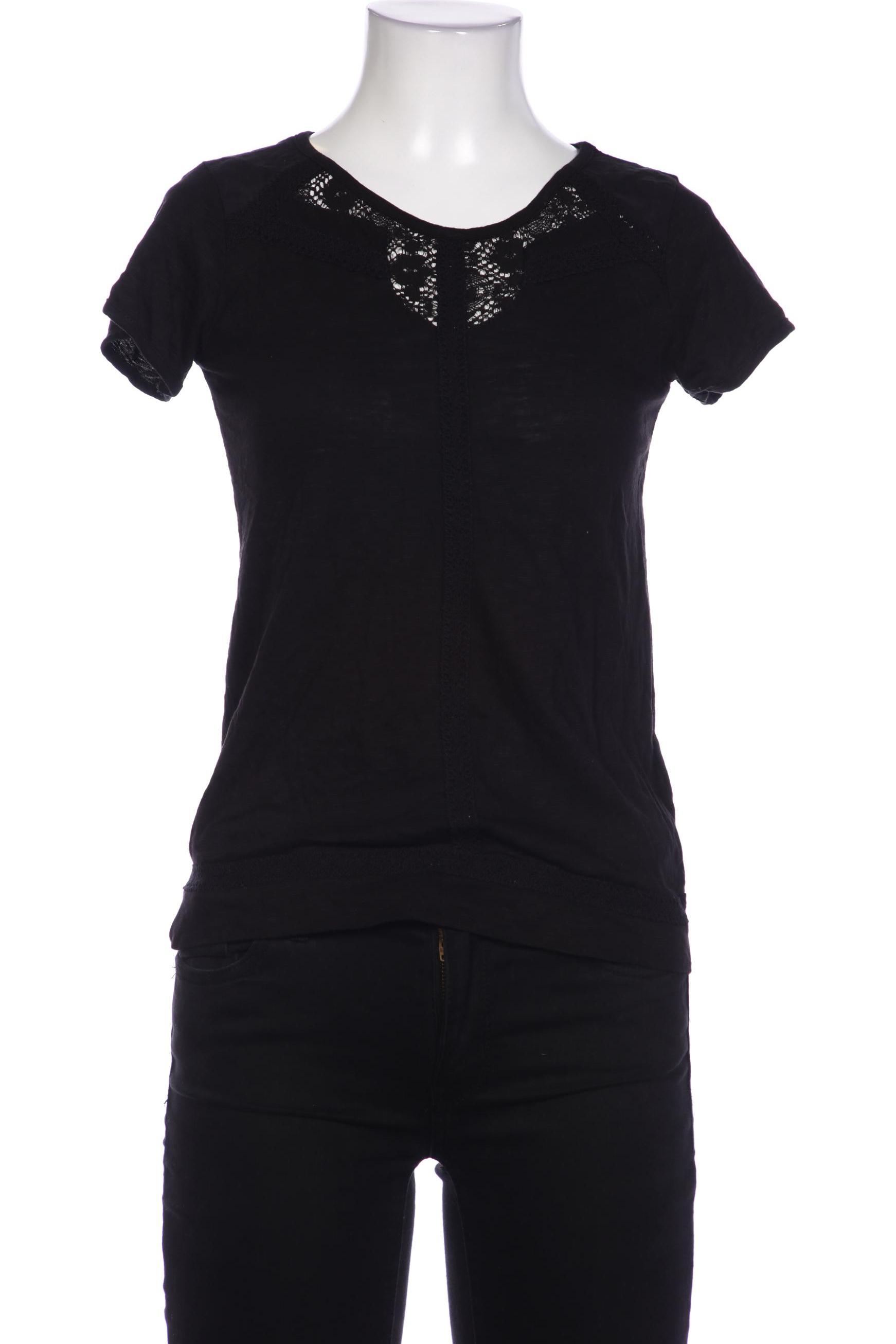 

mavi Damen T-Shirt, schwarz, Gr. 34