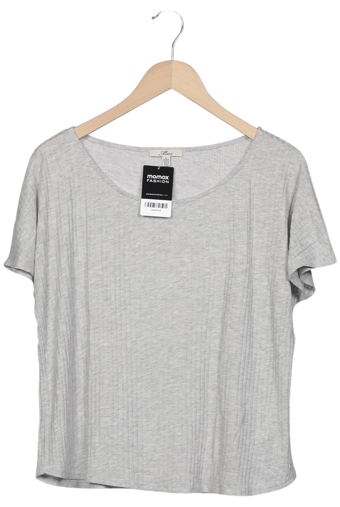 

mavi Damen T-Shirt, grau, Gr. 42