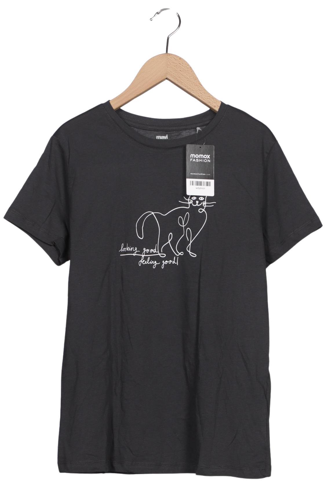 

mavi Damen T-Shirt, schwarz, Gr. 38