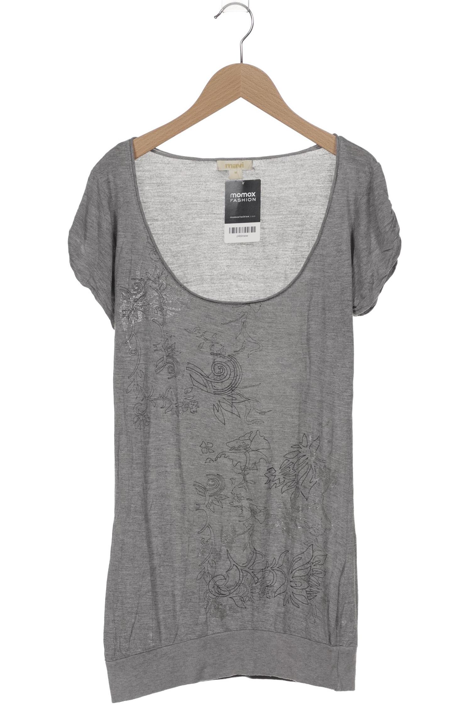 

mavi Damen T-Shirt, grau, Gr. 38