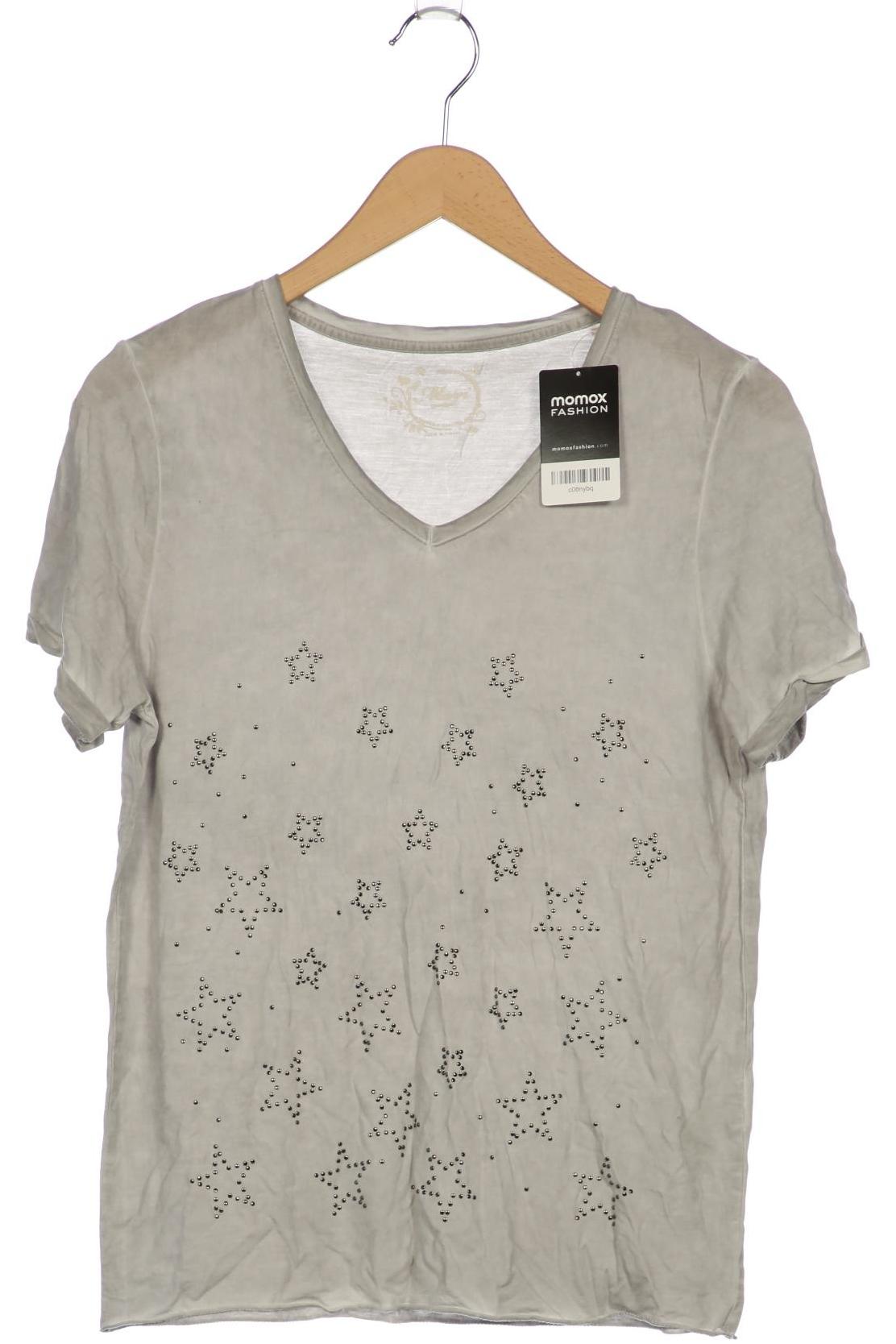 

mavi Damen T-Shirt, grau, Gr. 42