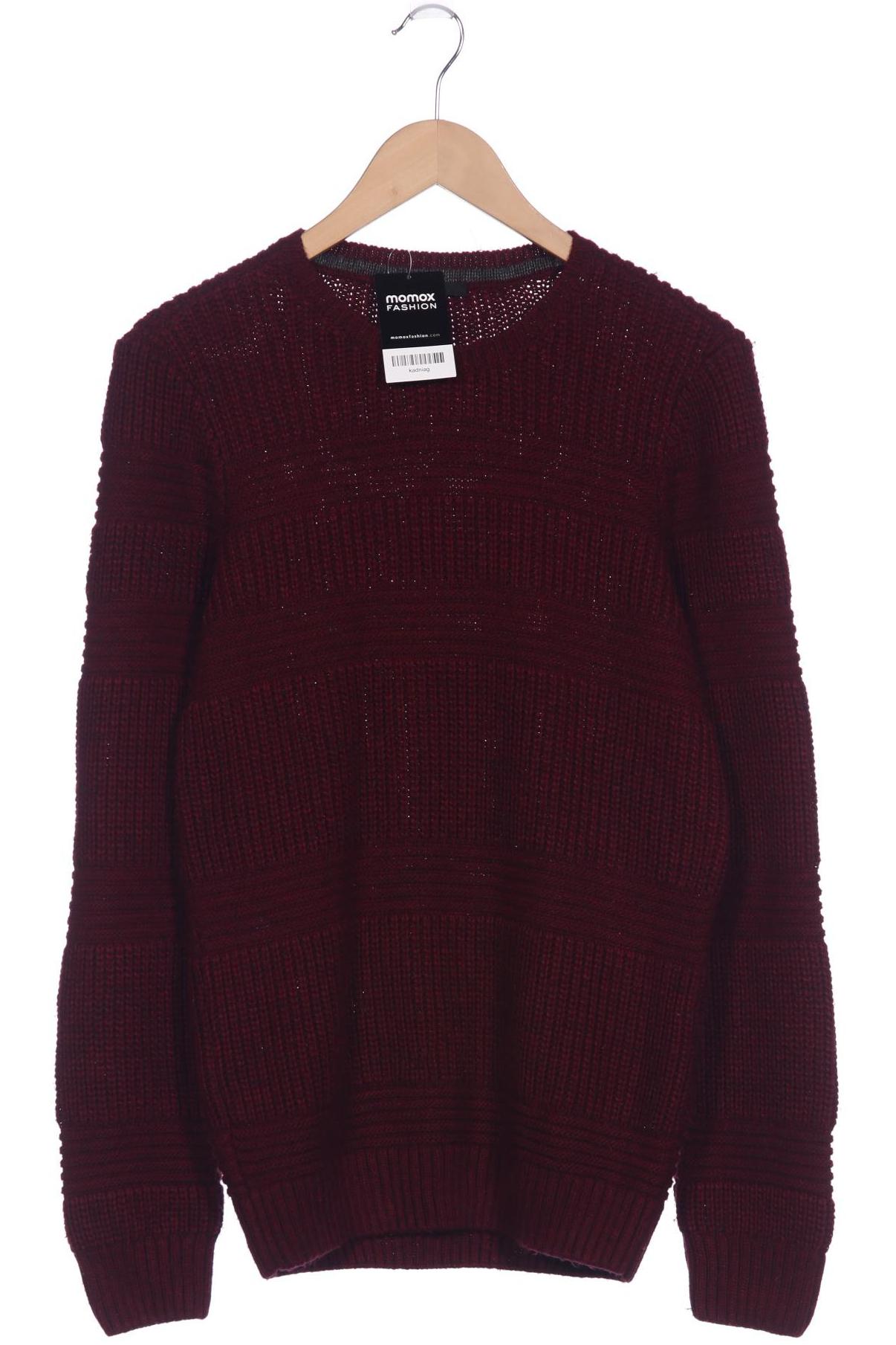 

mavi Herren Pullover, bordeaux, Gr. 48