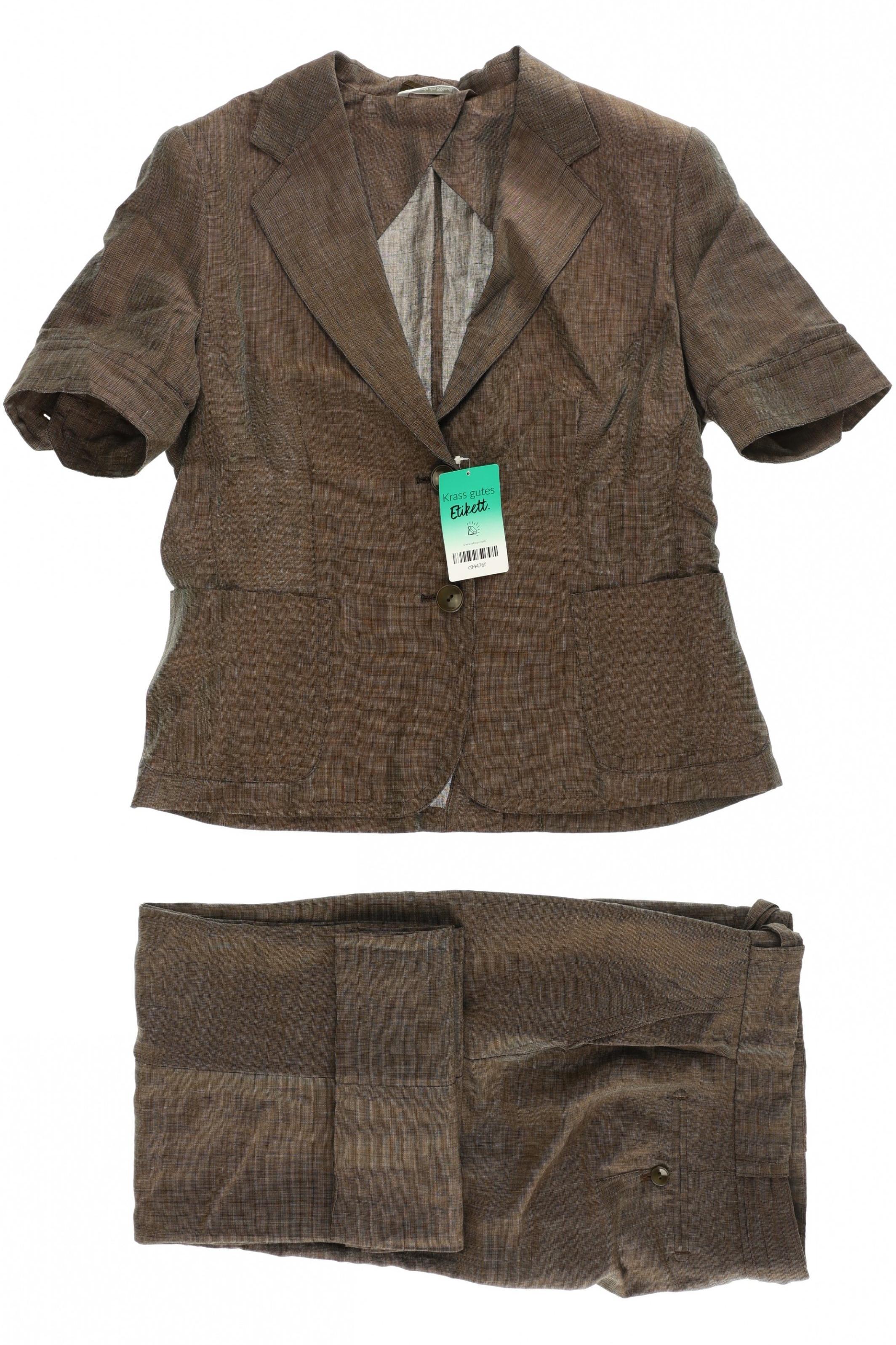 

Max Mara Damen Anzug, braun, Gr. 38