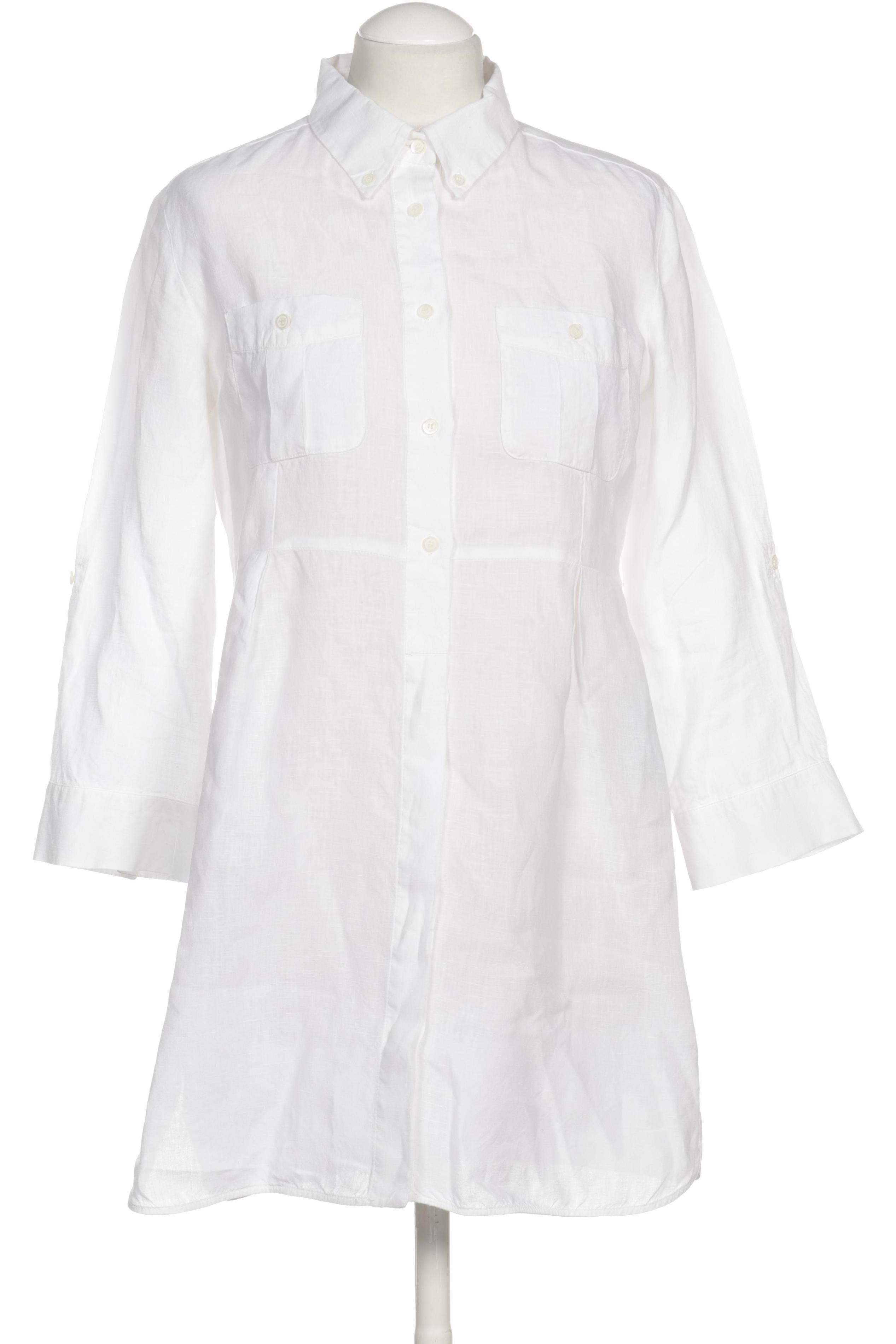 

Max Mara Damen Bluse, weiß, Gr.