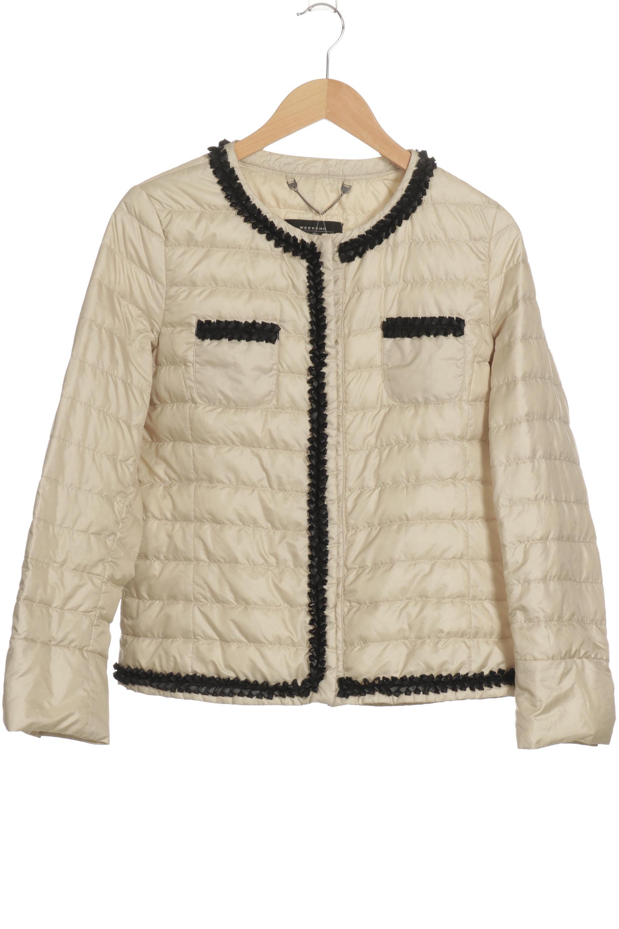

Max Mara Damen Jacke, beige, Gr. 38