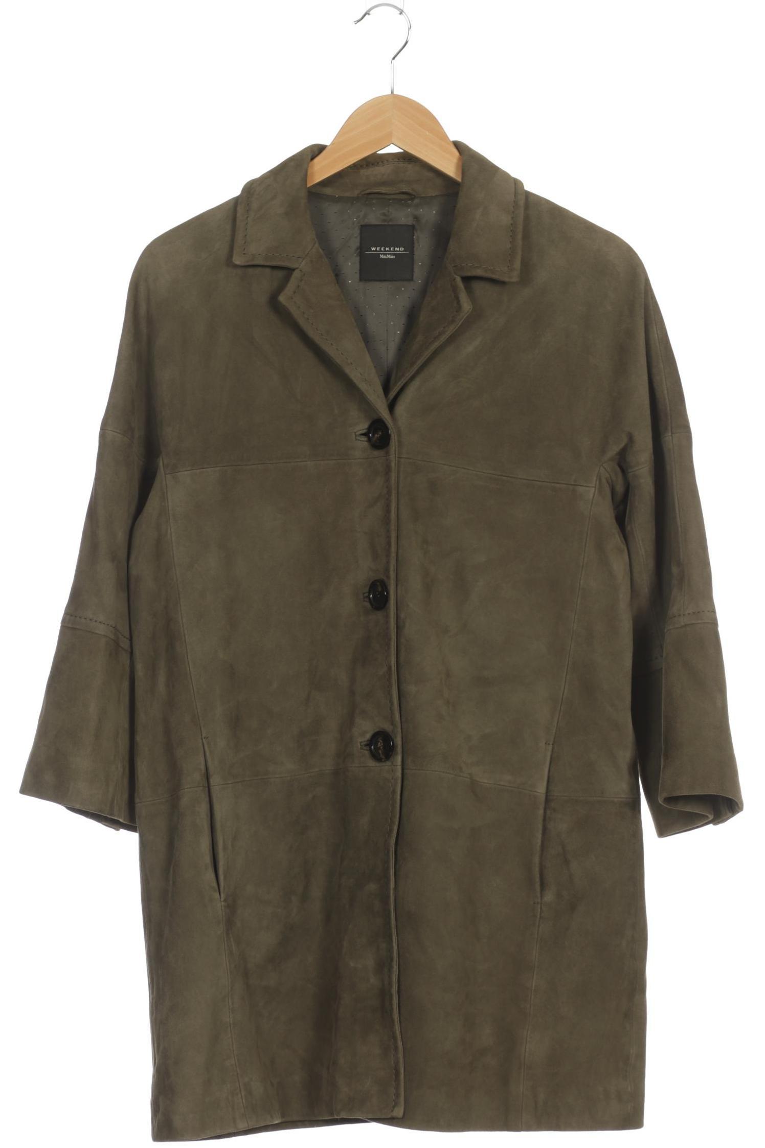 

Max Mara Damen Mantel, grün, Gr.