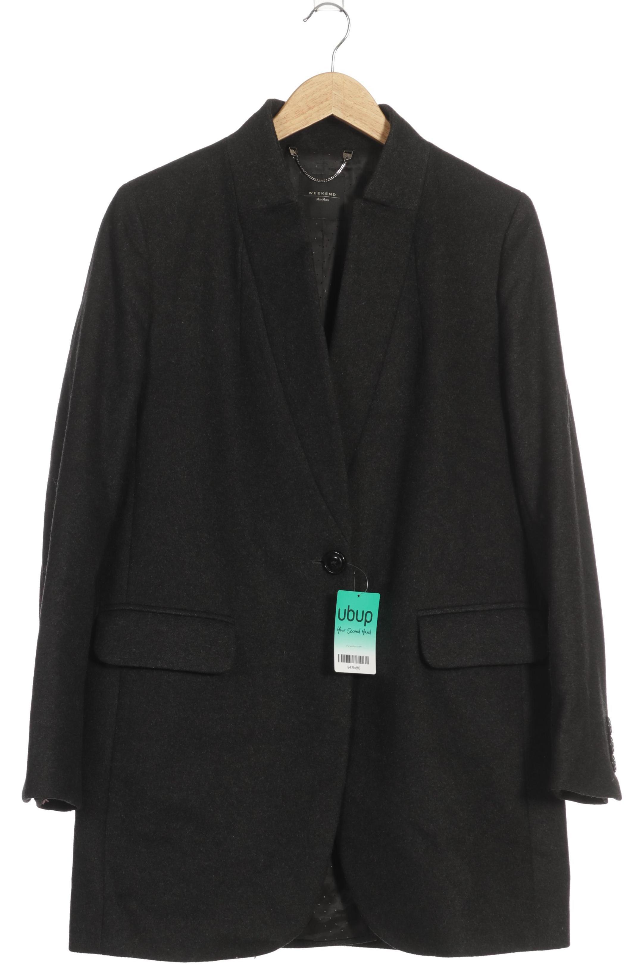 

Max Mara Damen Mantel, grau, Gr. 42