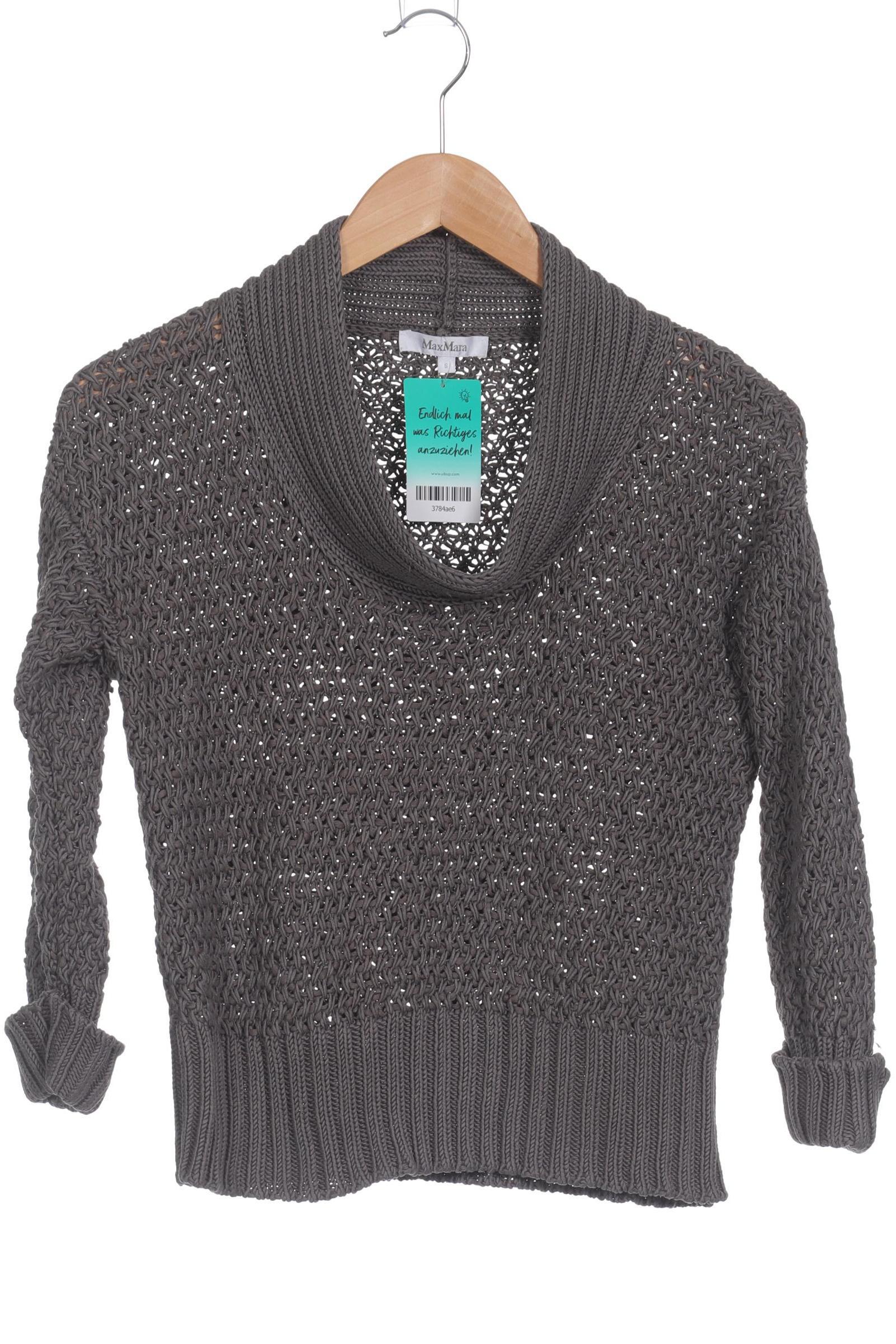 

Max Mara Damen Pullover, grau, Gr.