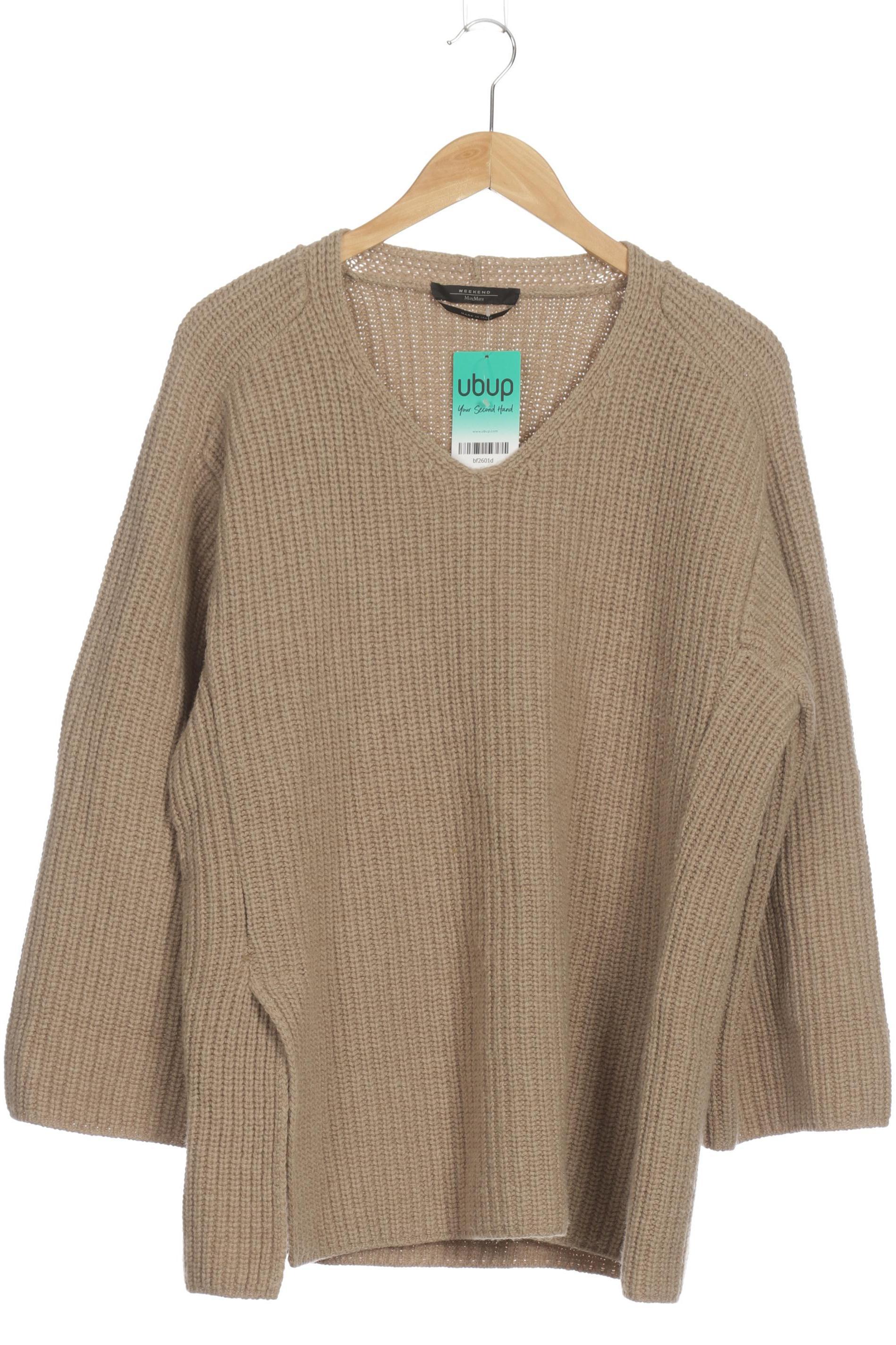 

Max Mara Damen Pullover, beige, Gr.