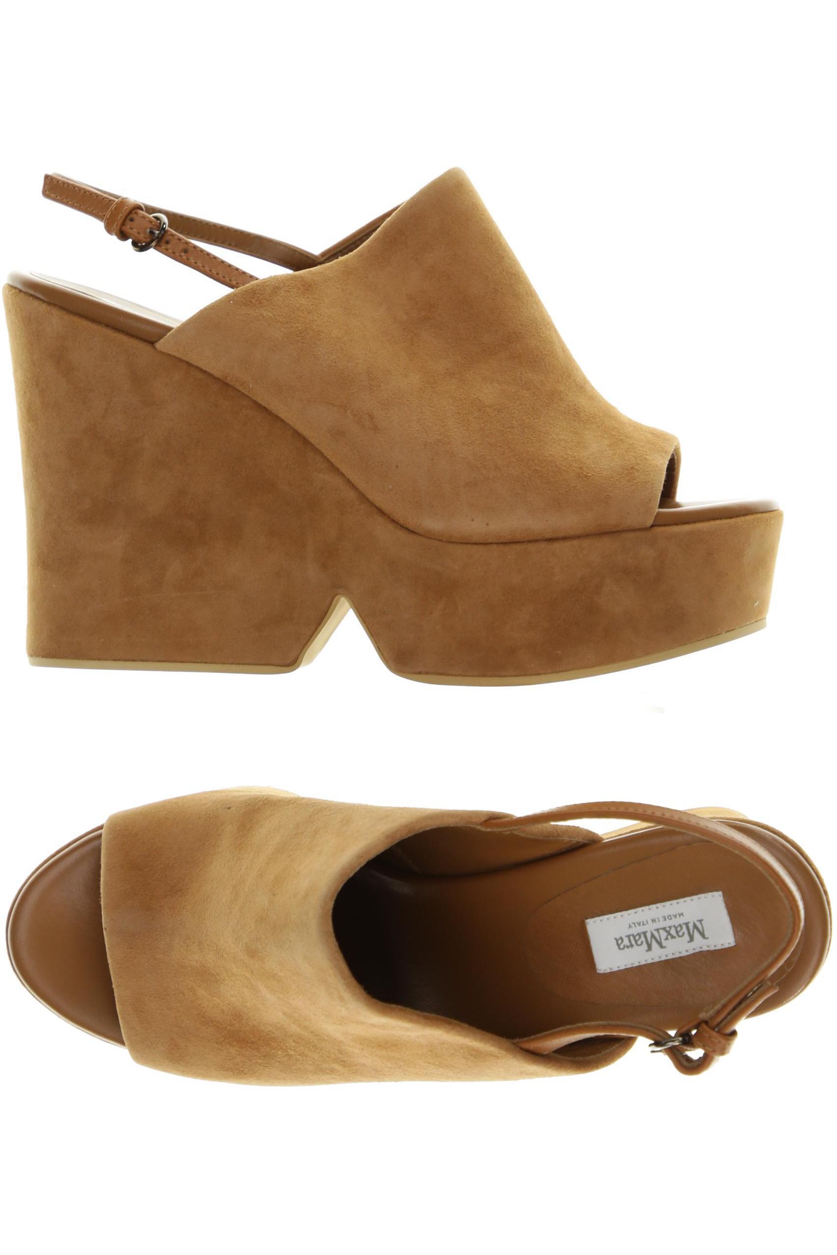 

Max Mara Damen Sandale, braun, Gr. 38