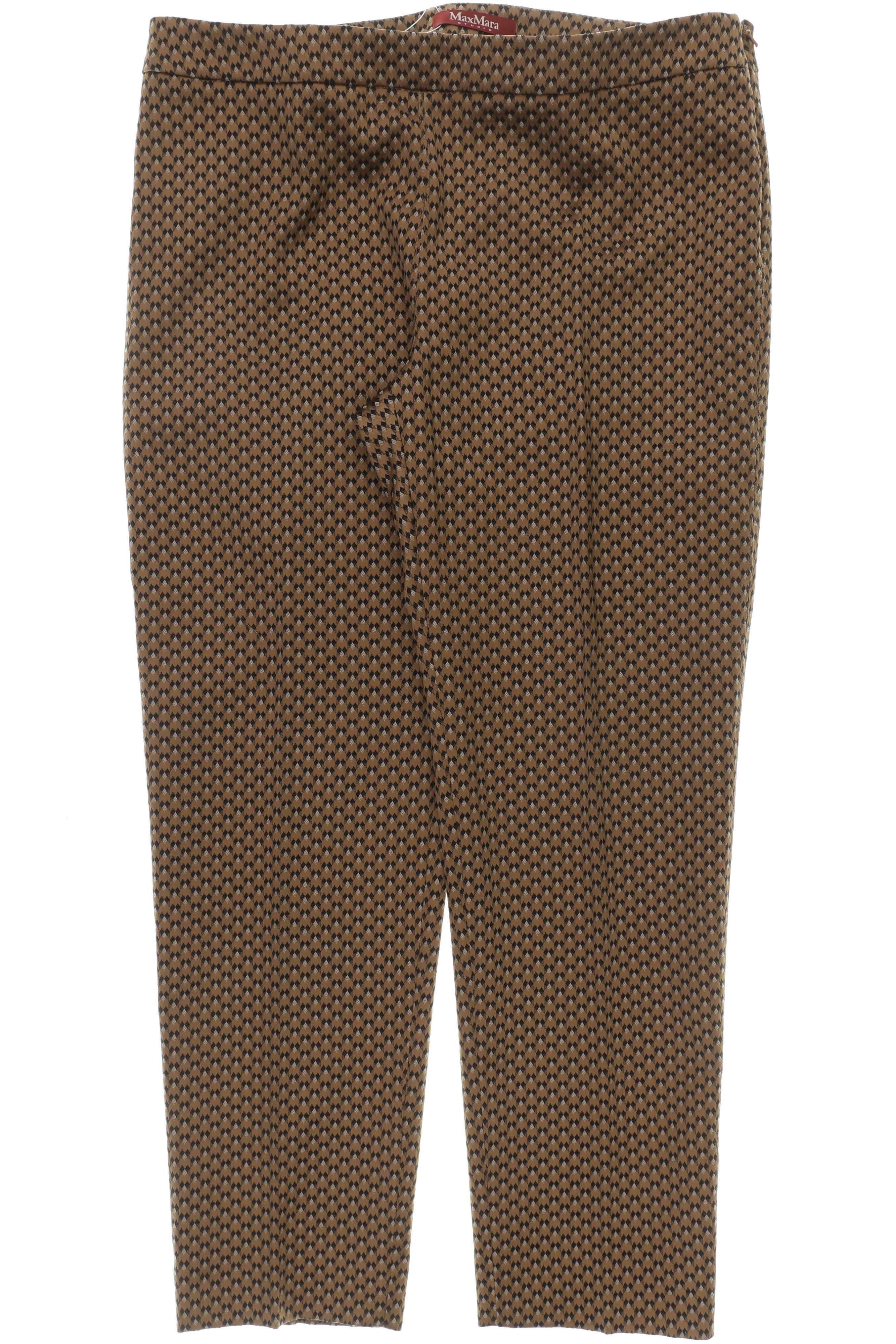 

Max Mara Damen Stoffhose, braun, Gr. 44