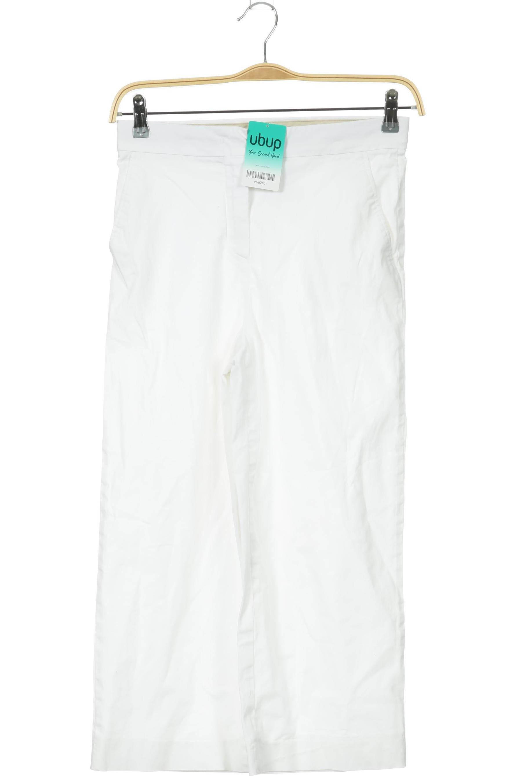 

Max Mara Damen Stoffhose, weiß, Gr. 36