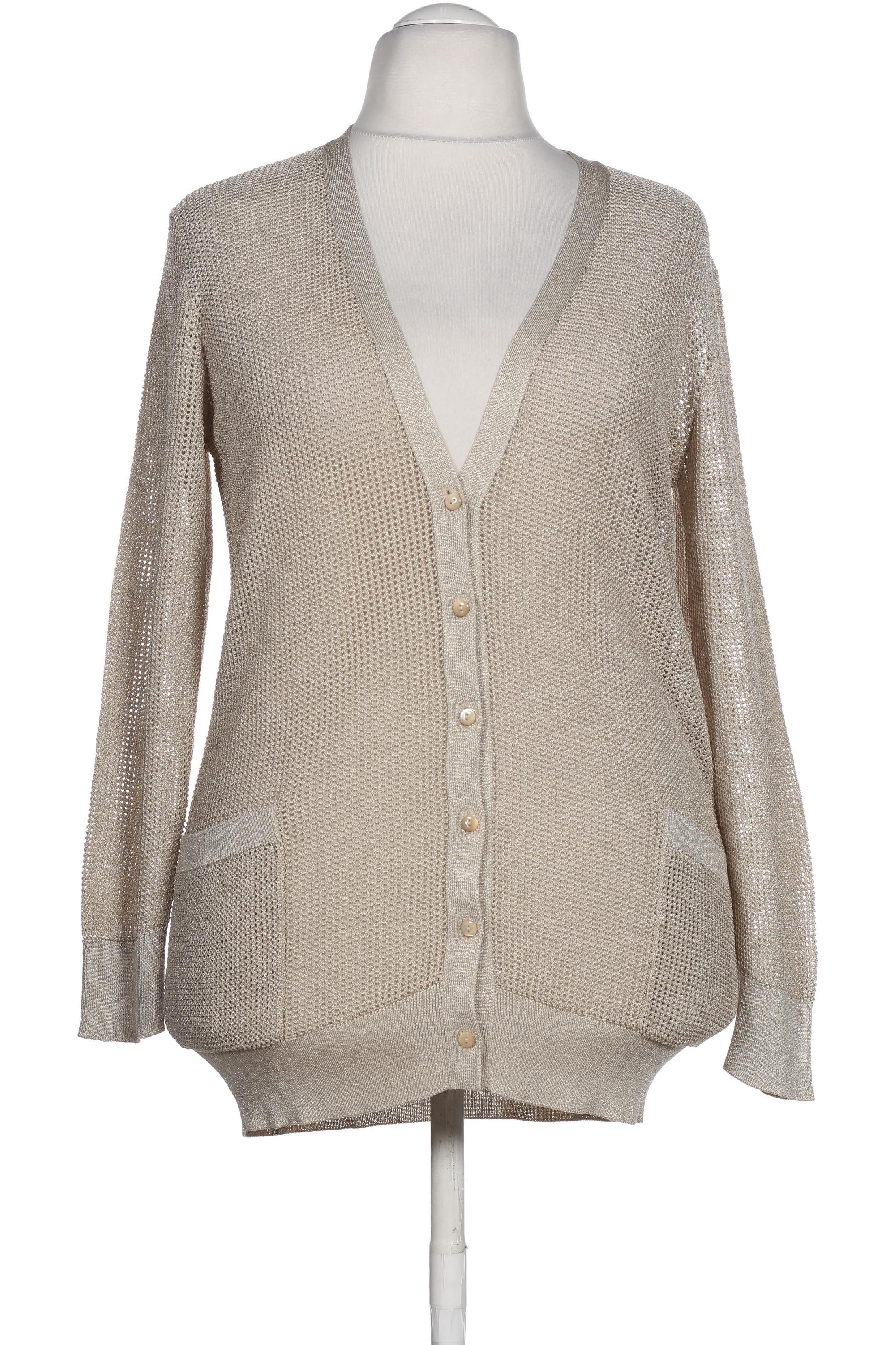 

Max Mara Damen Strickjacke, beige, Gr.