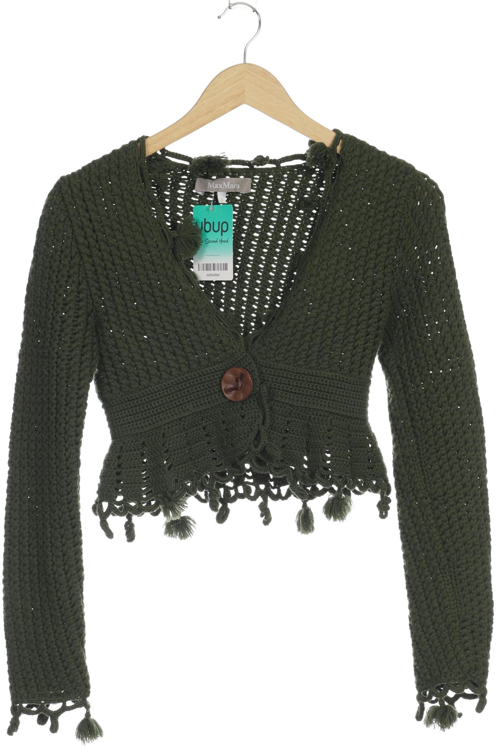 

Max Mara Damen Strickjacke, grün, Gr.