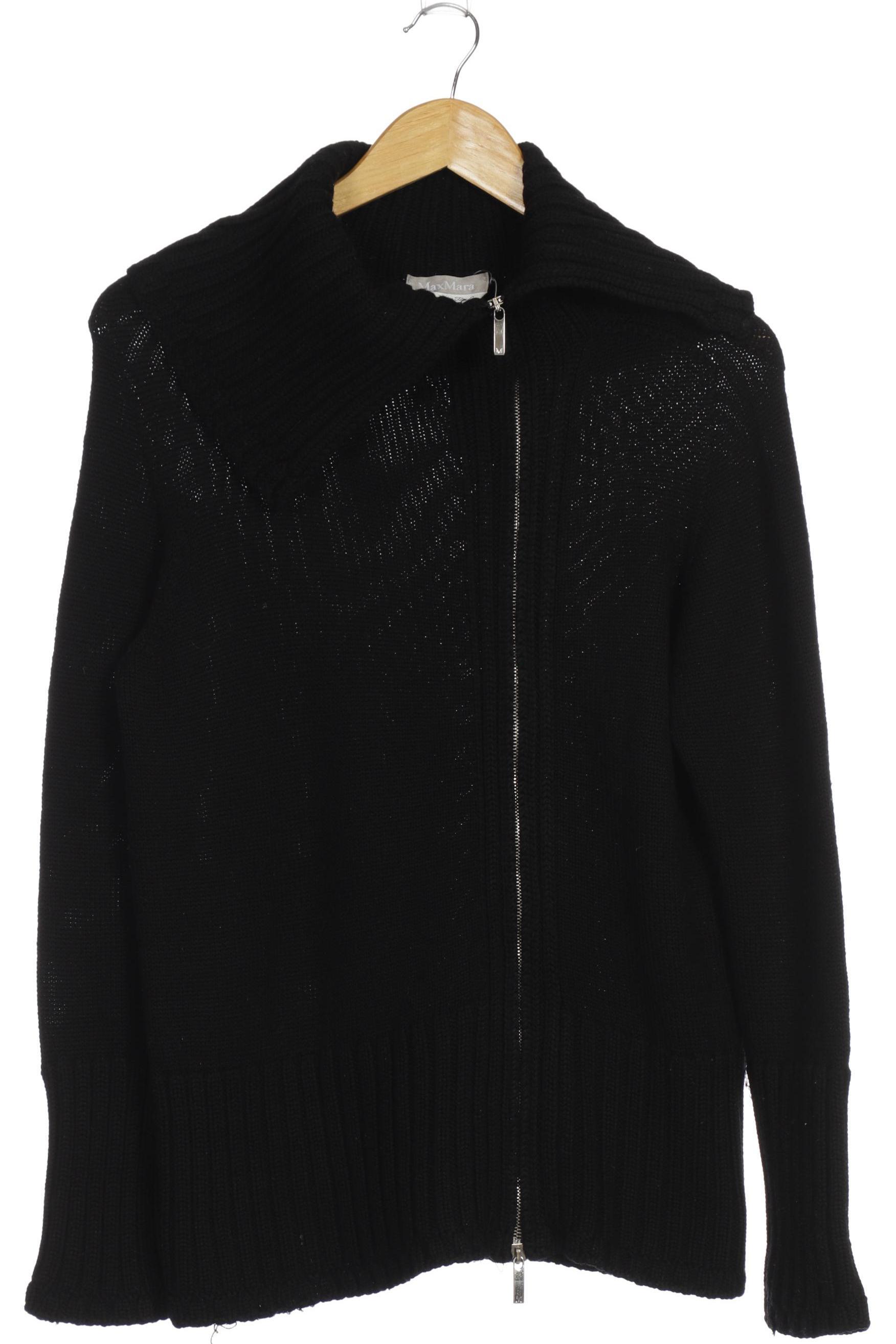 

Max Mara Damen Strickjacke, schwarz, Gr.