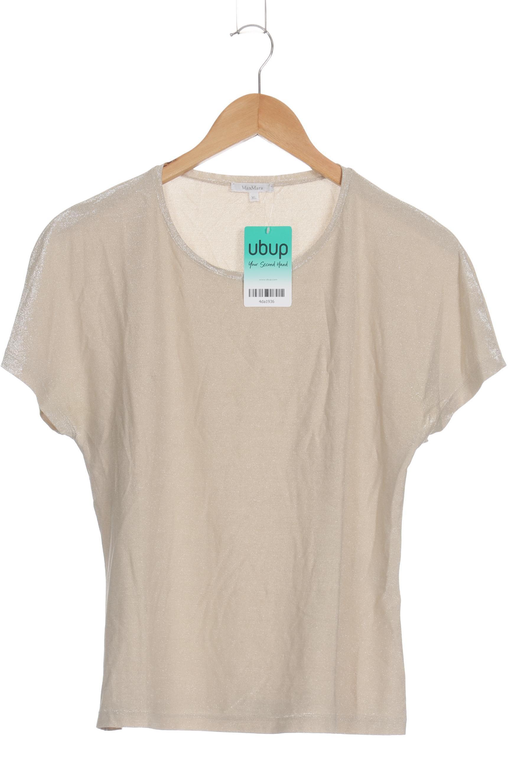 

Max Mara Damen T-Shirt, beige, Gr.