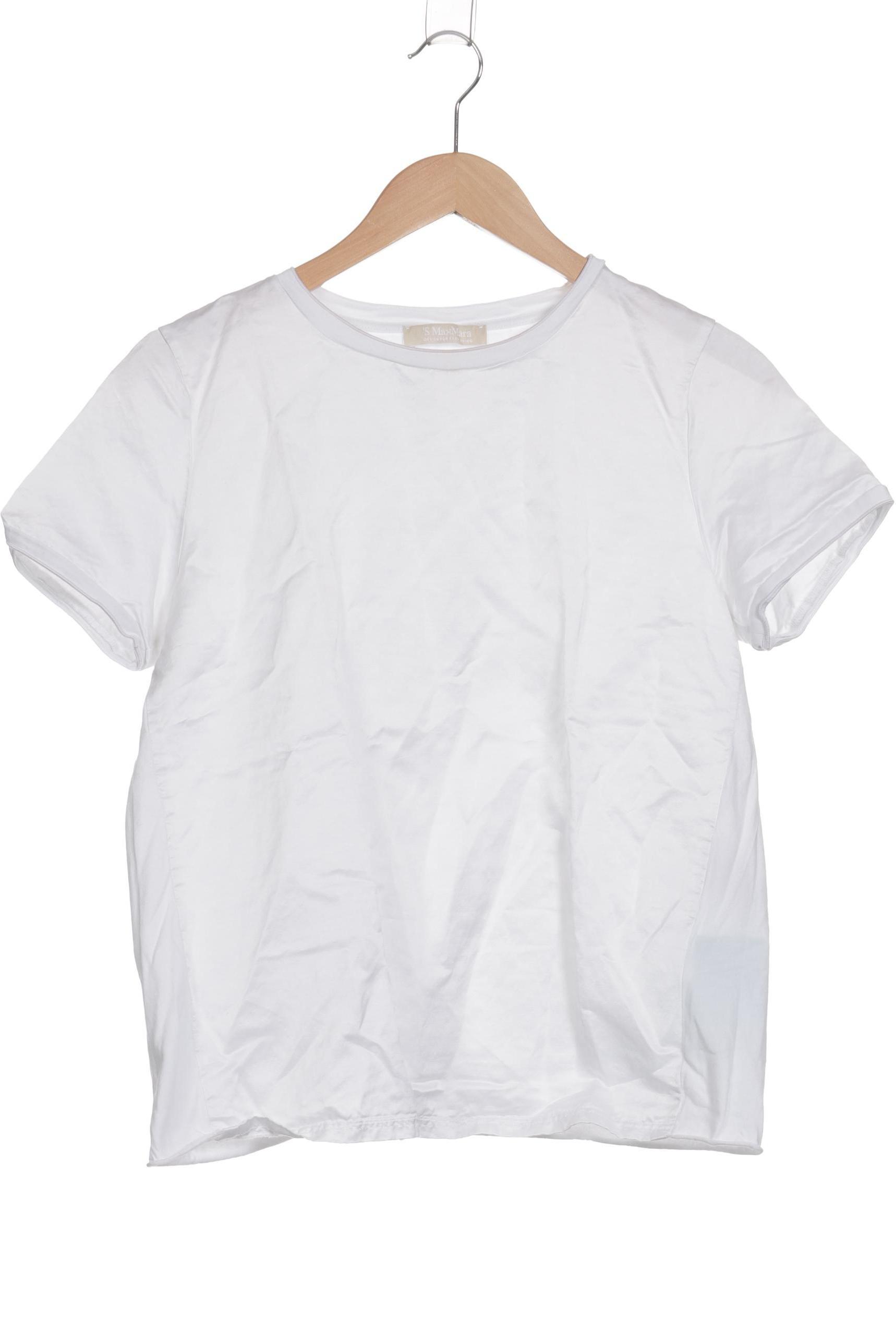 

Max Mara Damen T-Shirt, weiß, Gr. 42