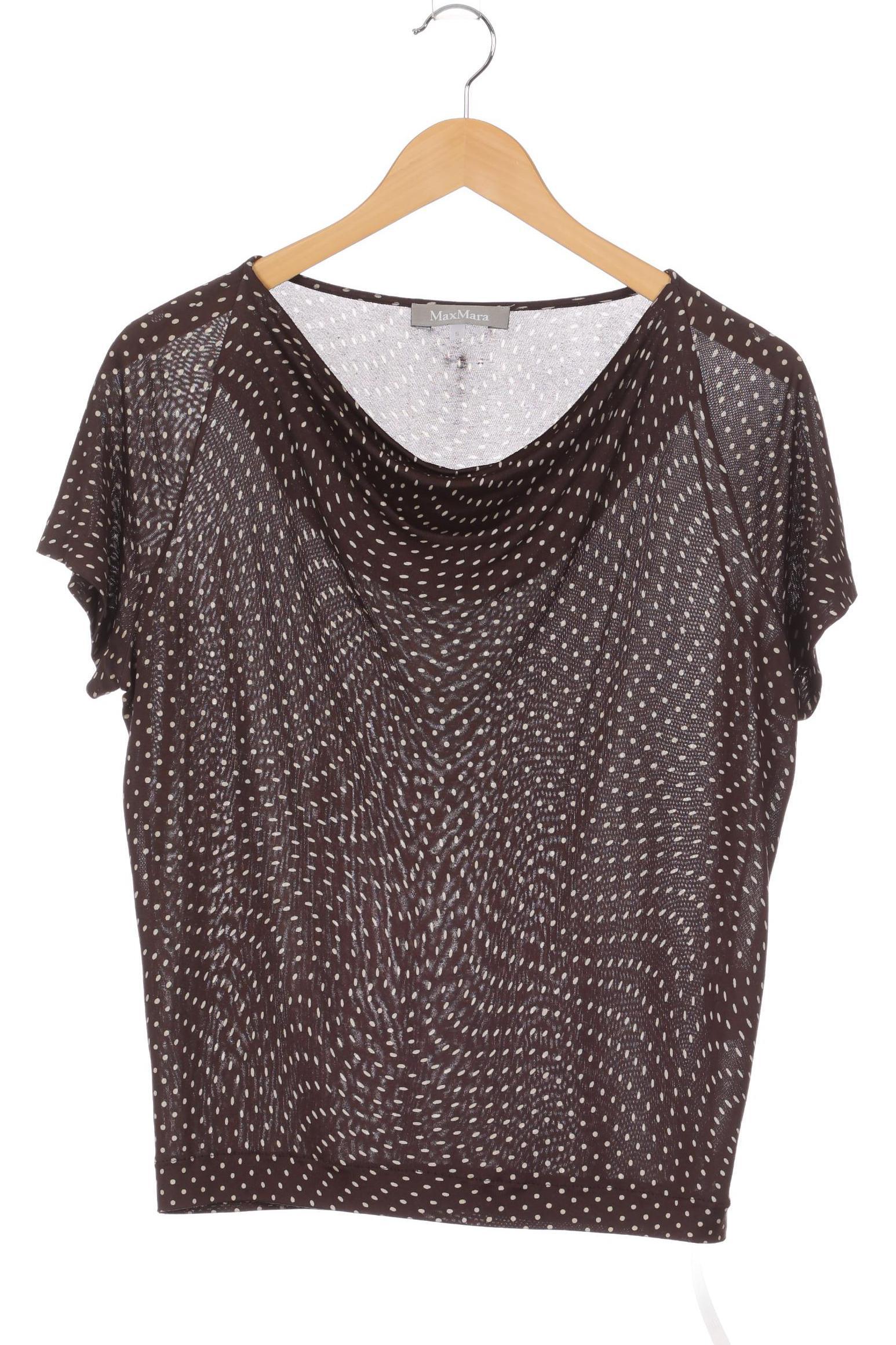 

Max Mara Damen T-Shirt, braun, Gr.