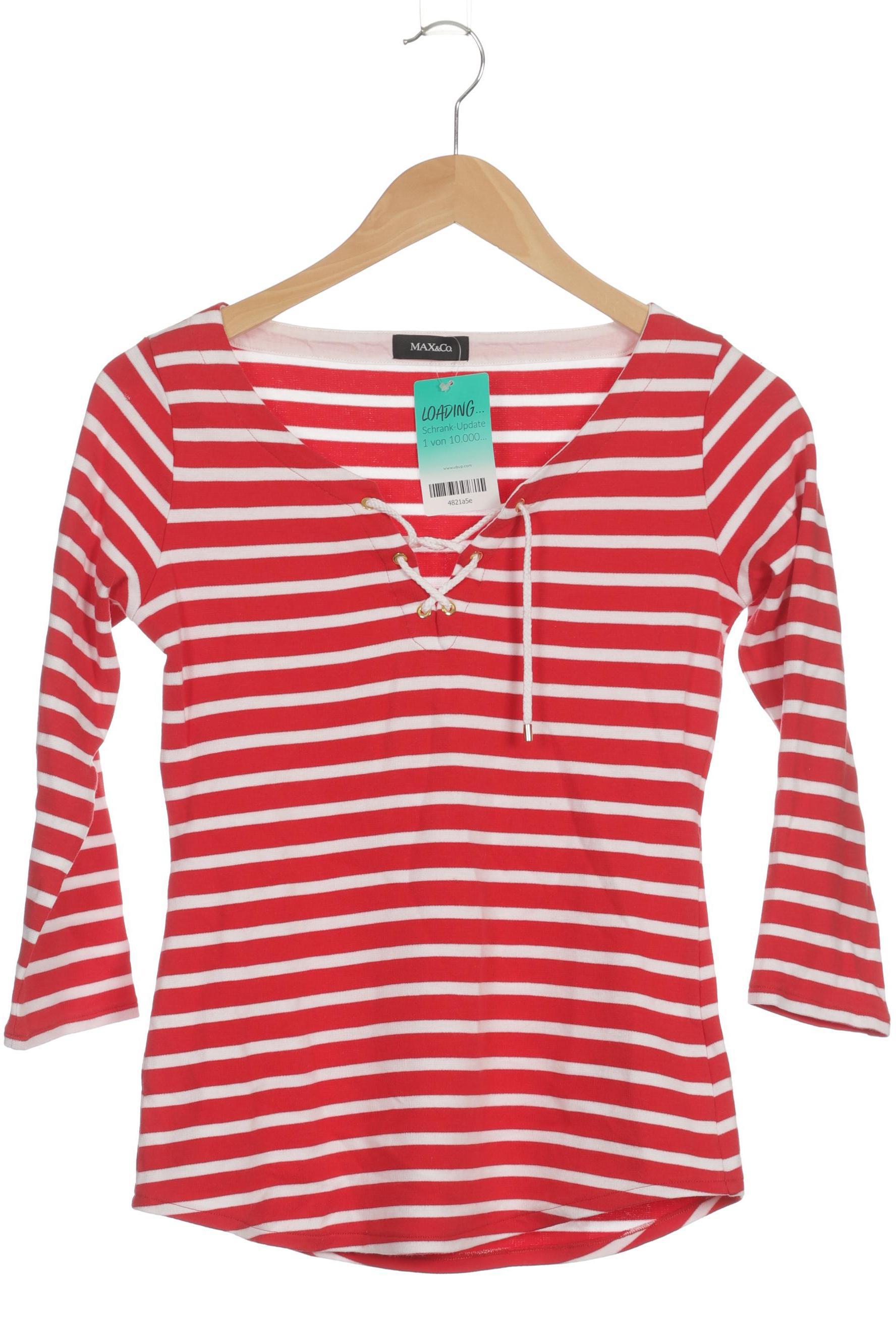 

MAX&Co. Damen Langarmshirt, rot, Gr.