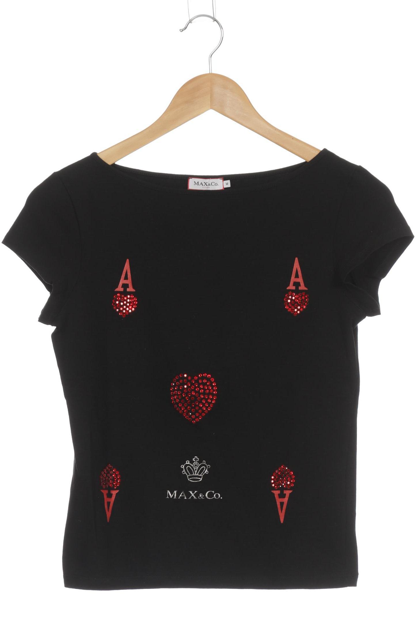 

MAX&Co. Damen T-Shirt, schwarz, Gr.