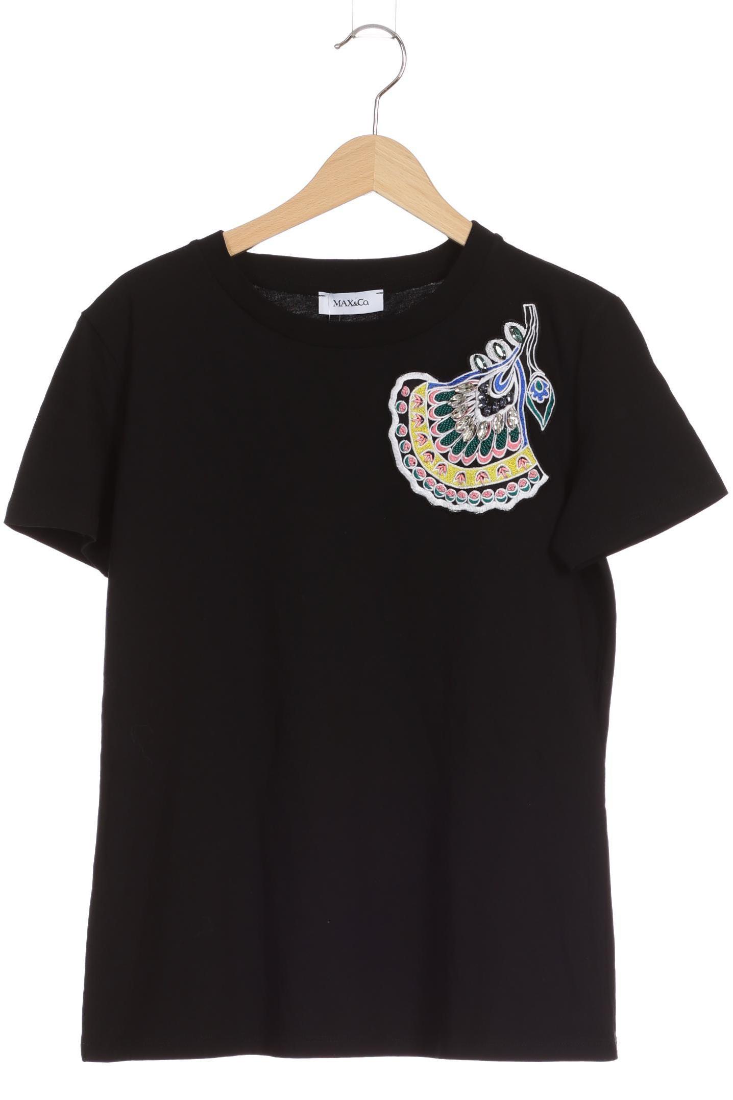 

MAX&Co. Damen T-Shirt, schwarz, Gr.