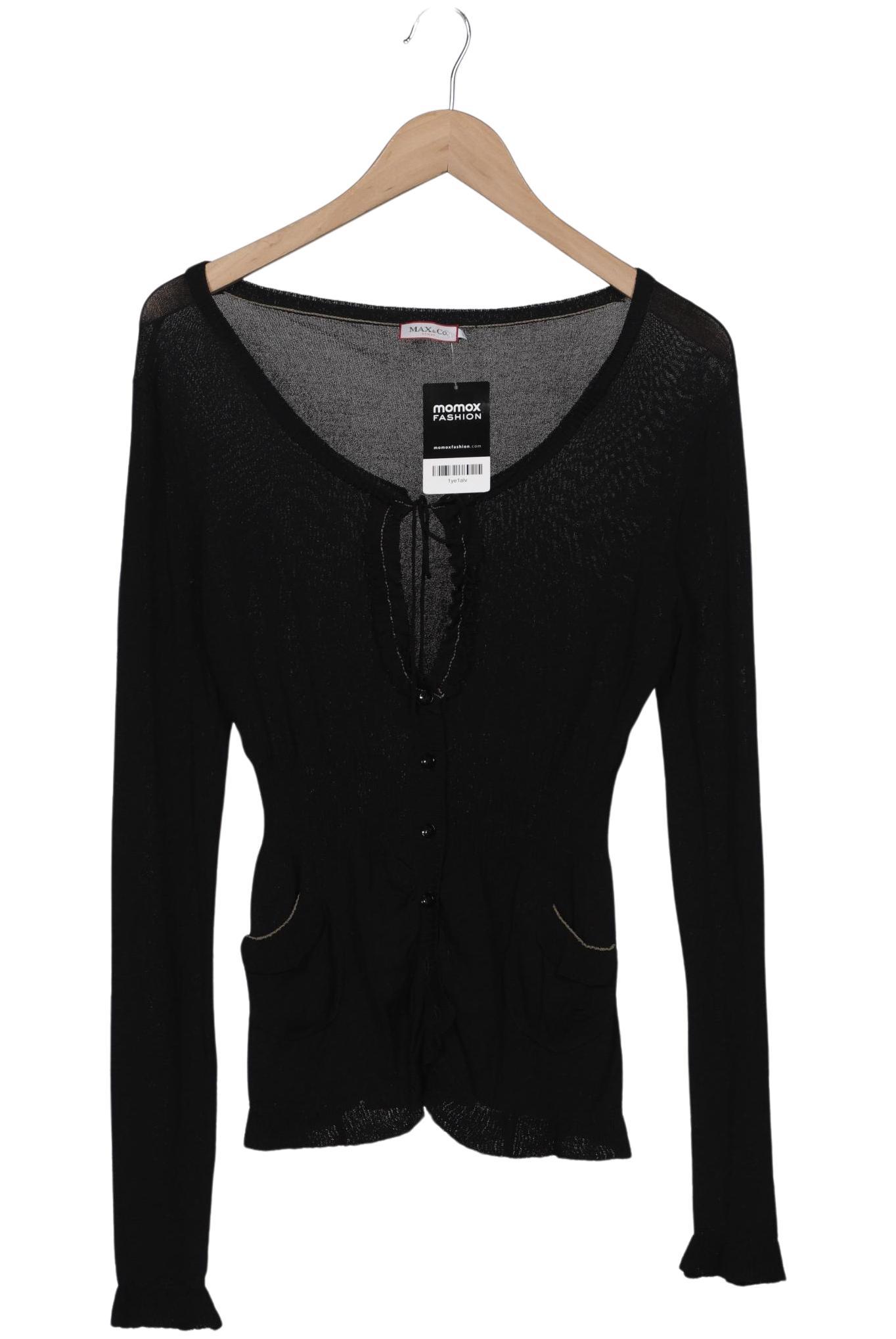

MAX&Co. Damen Strickjacke, schwarz, Gr. 42