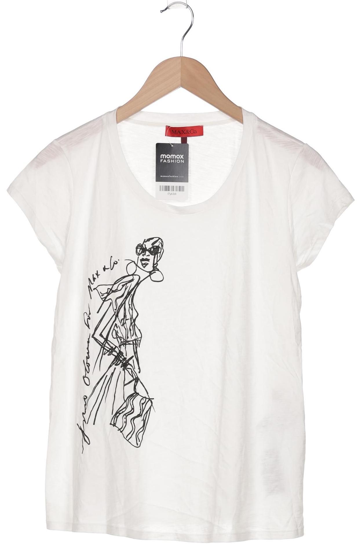 

MAX&Co. Damen T-Shirt, weiß, Gr. 42