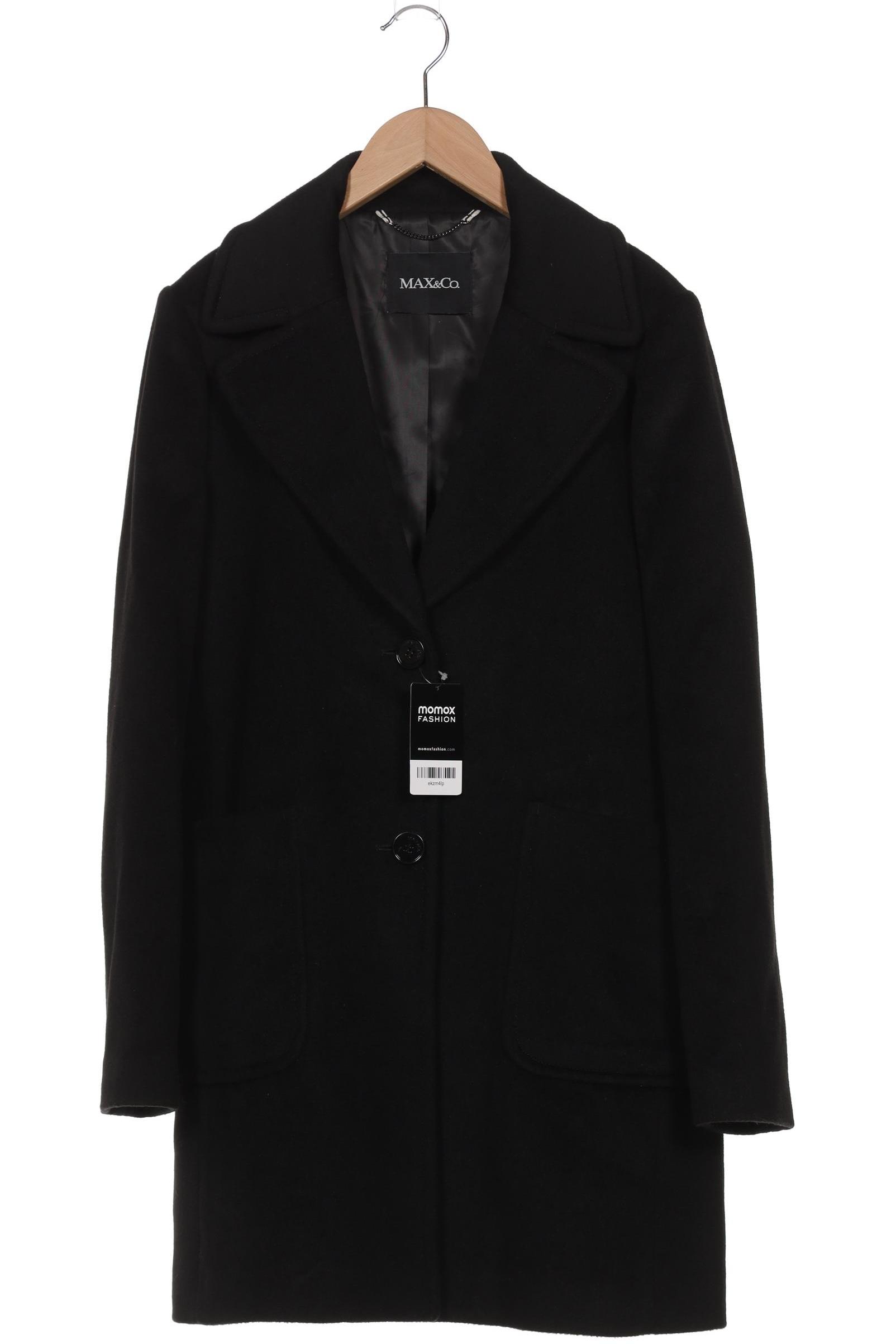 

MAX&Co. Damen Mantel, schwarz, Gr. 40