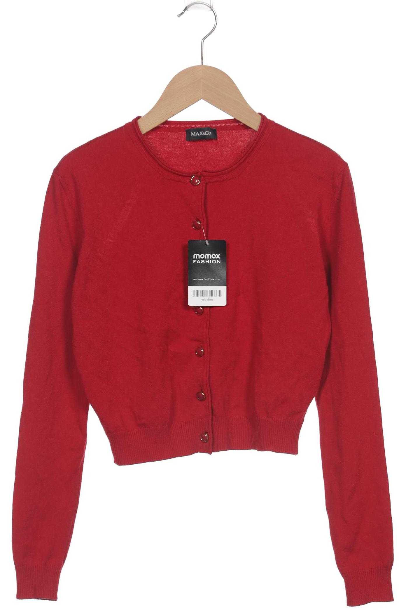 

MAX&Co. Damen Strickjacke, rot, Gr. 38