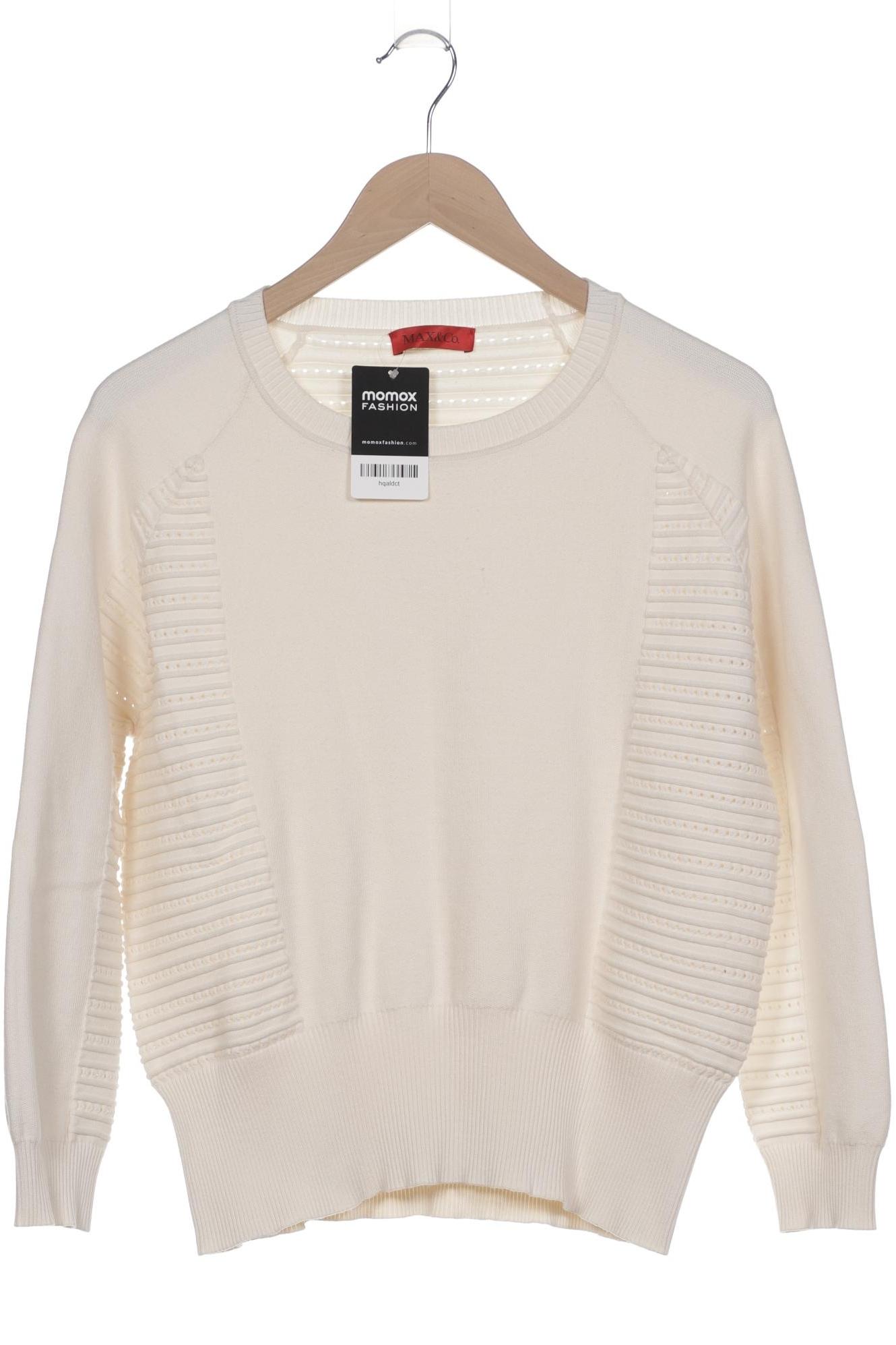 

MAX&Co. Damen Pullover, cremeweiß, Gr. 48