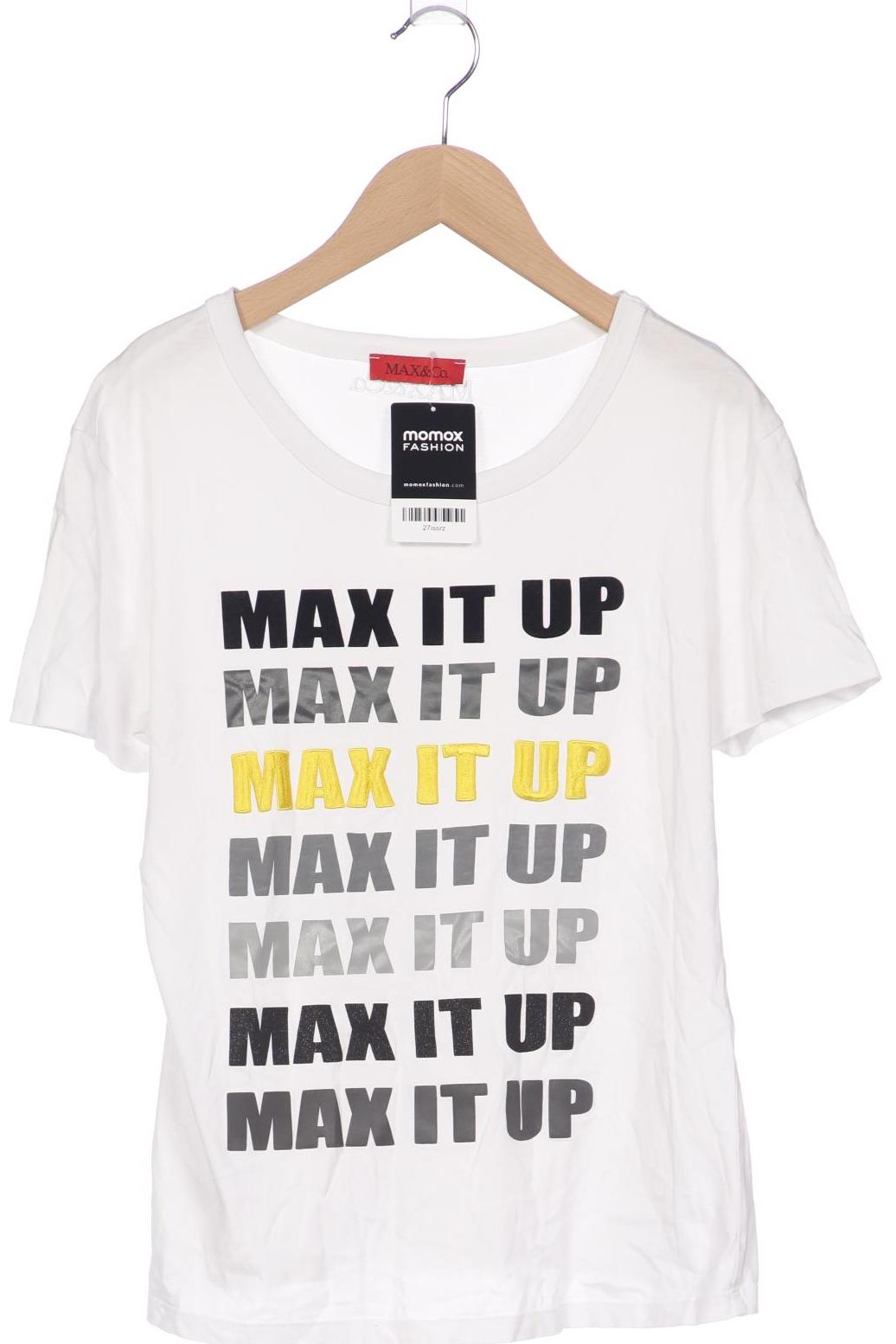 

MAX&Co. Damen T-Shirt, weiß, Gr. 38