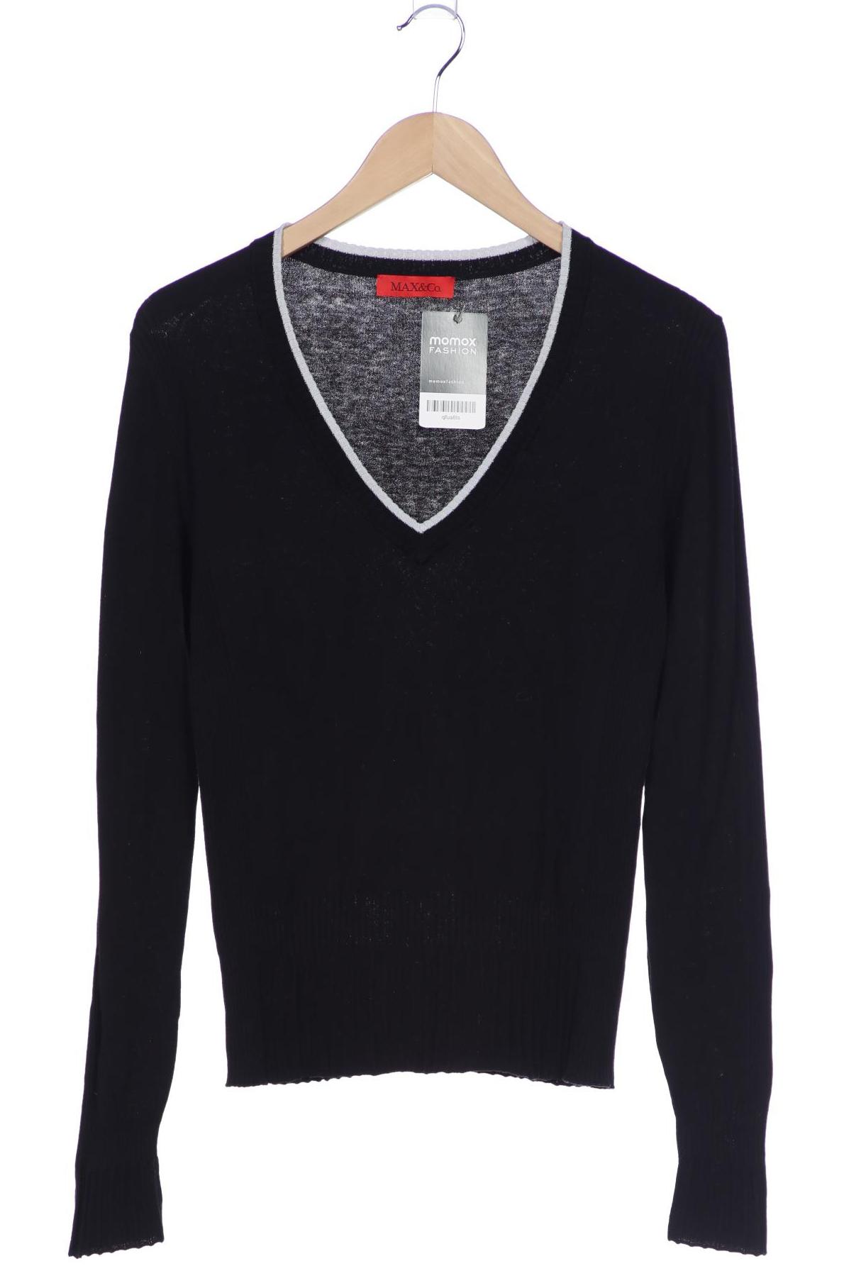 

MAX&Co. Damen Langarmshirt, schwarz, Gr. 34