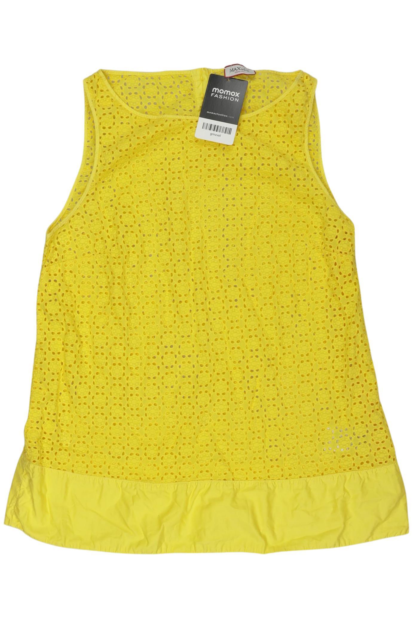 

MAX&Co. Damen Top, gelb, Gr. 40
