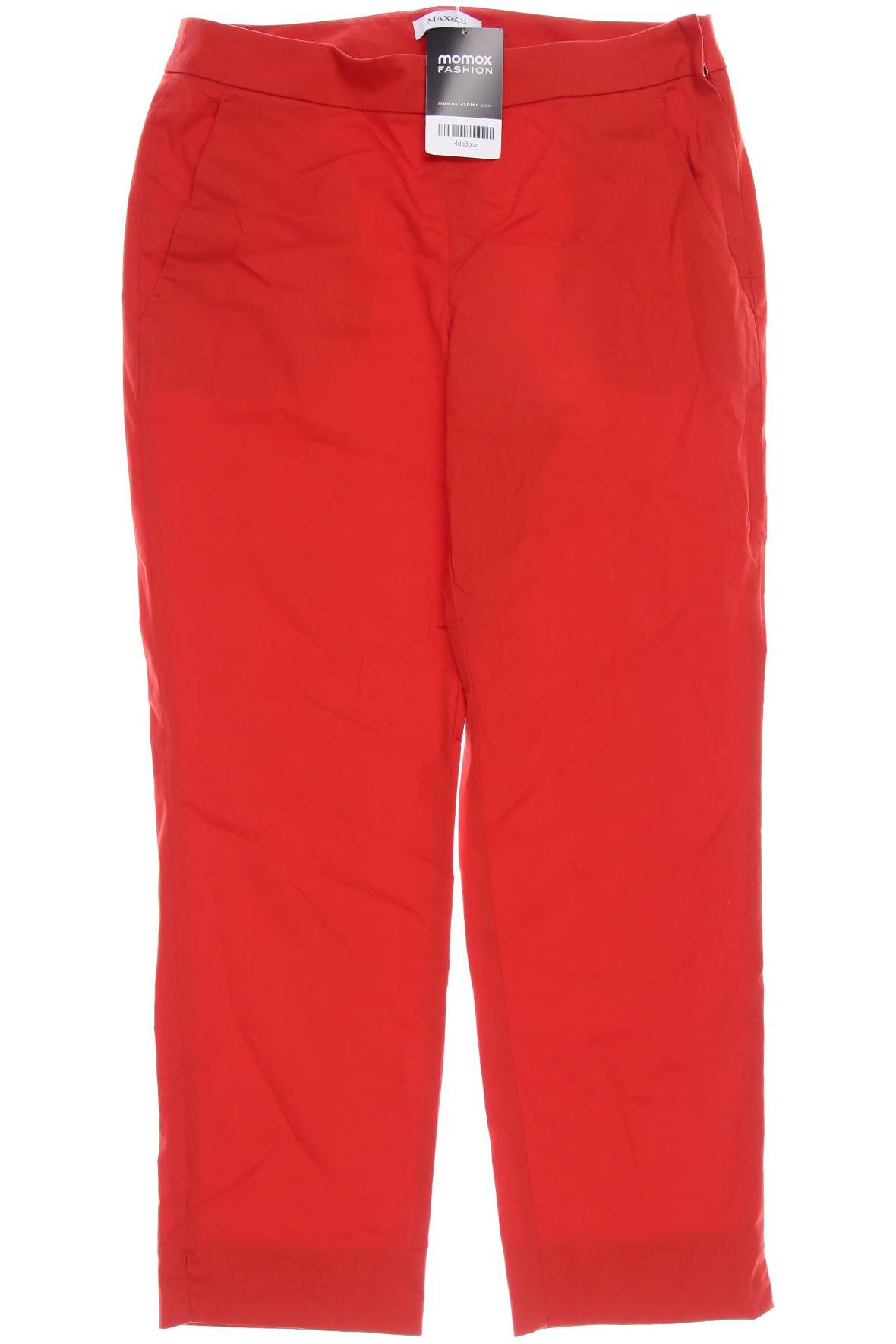 

MAX&Co. Damen Stoffhose, rot, Gr. 34