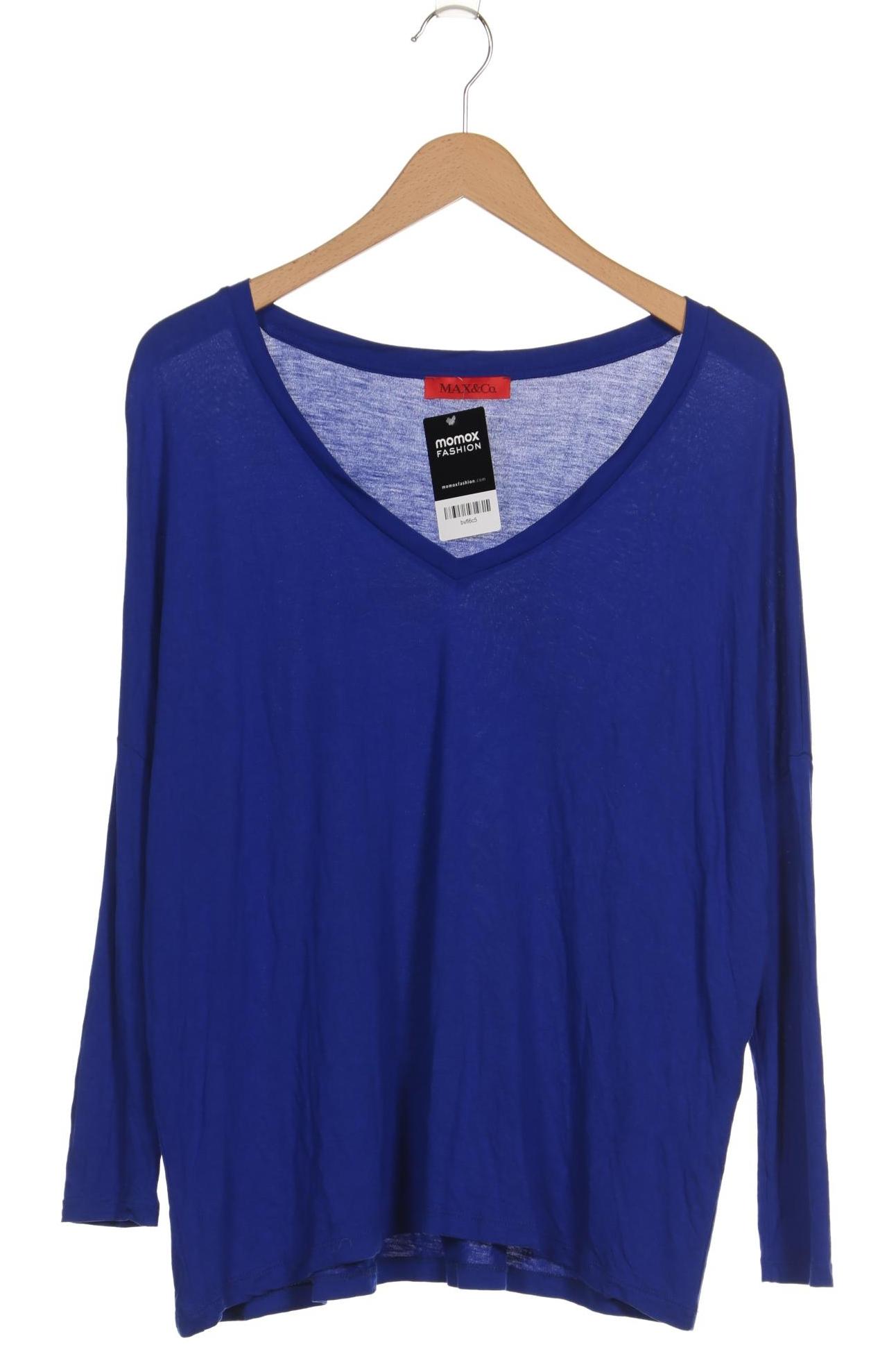 

MAX&Co. Damen Langarmshirt, blau, Gr. 36