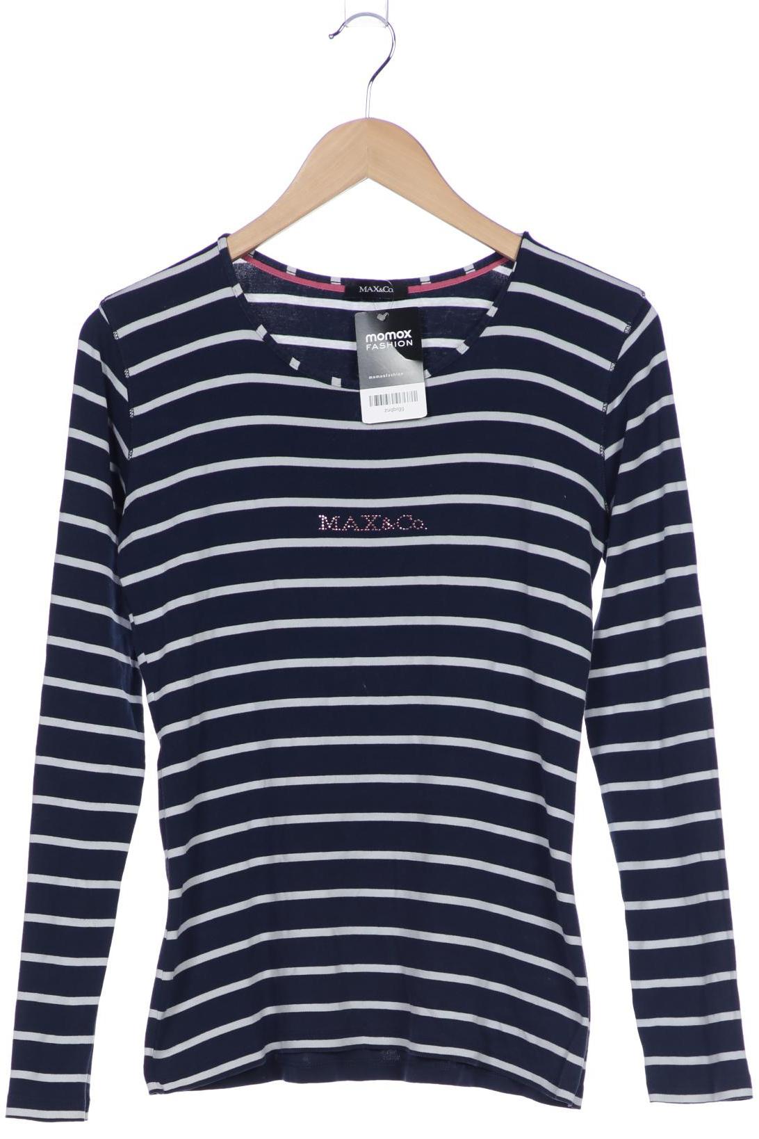 

MAX&Co. Damen Langarmshirt, marineblau, Gr. 36