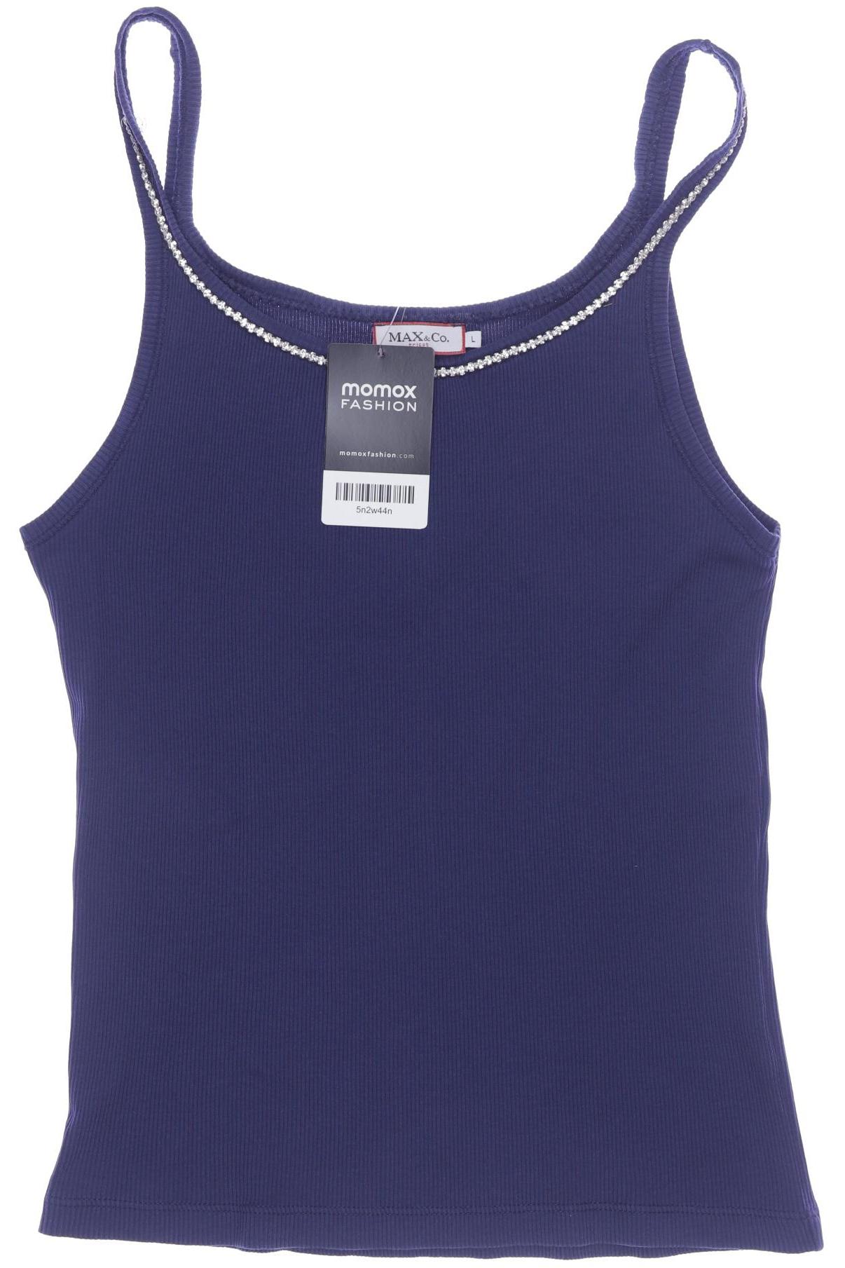 

MAX&Co. Damen Top, marineblau, Gr. 42